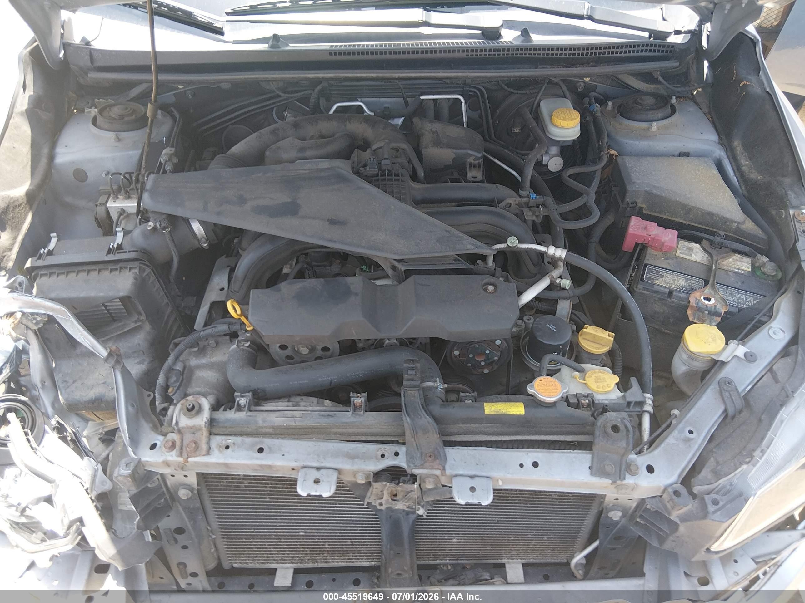 2014 Subaru Impreza 2.0i Premium Silver vin: JF1GJAC68EH021775