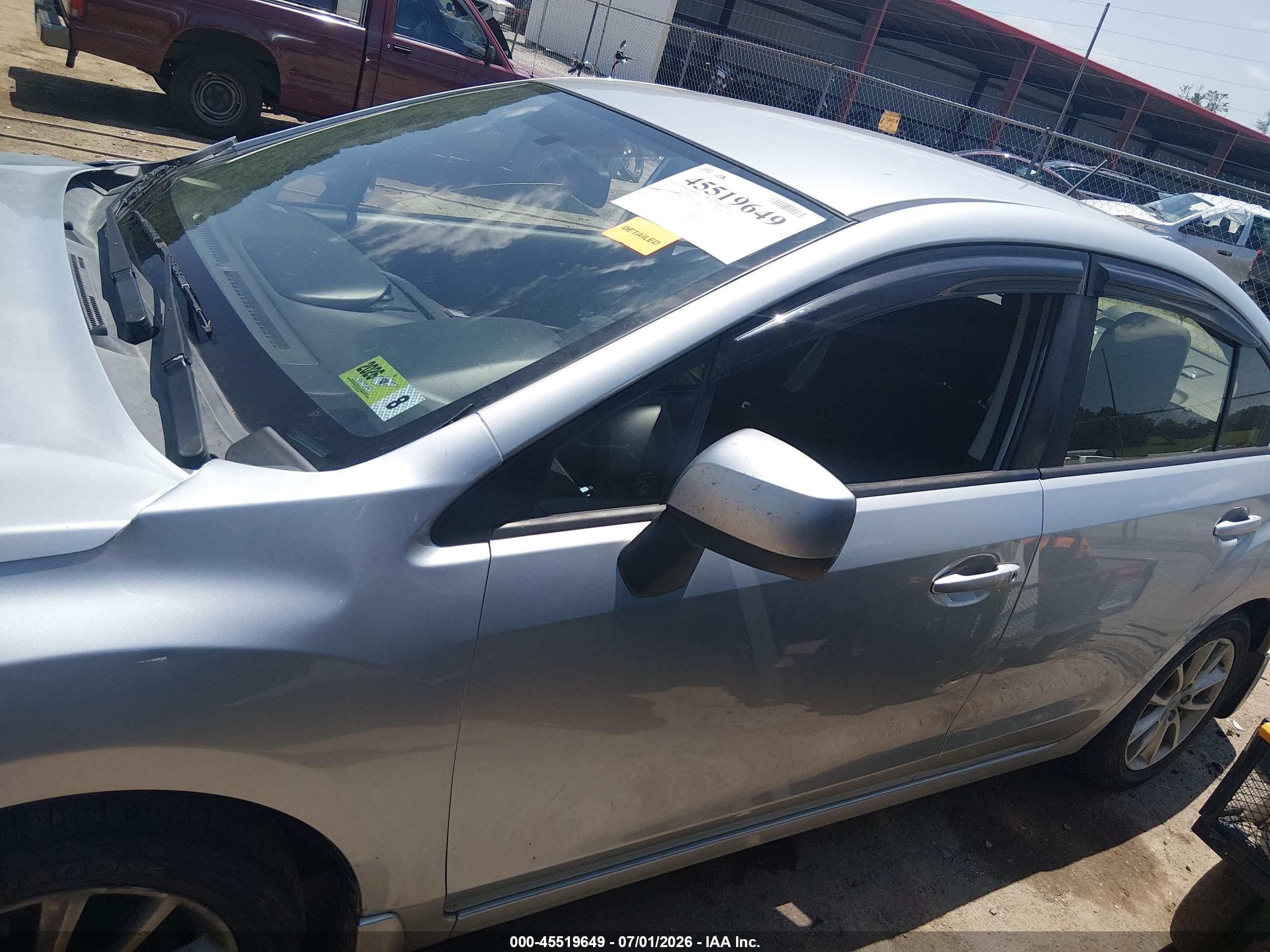2014 Subaru Impreza 2.0i Premium Silver vin: JF1GJAC68EH021775