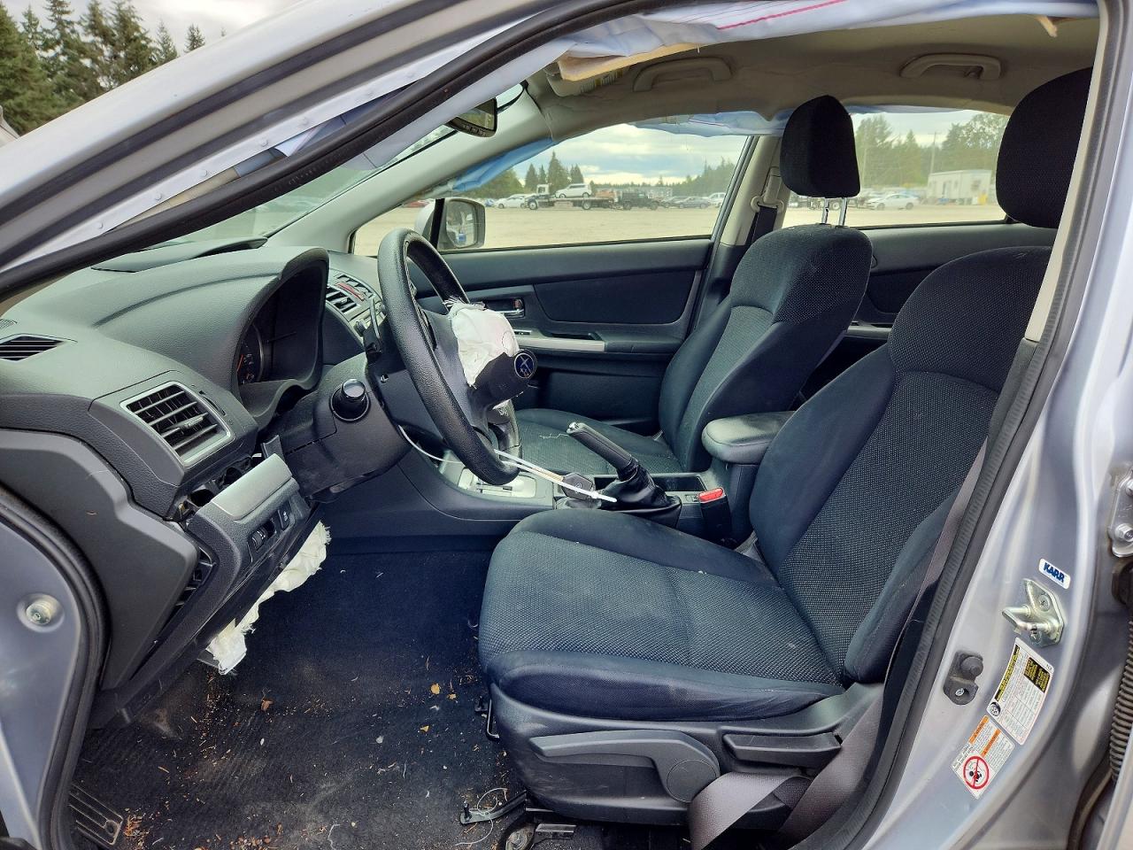 2015 Subaru Impreza Premium Silver vin: JF1GJAC68FH008476