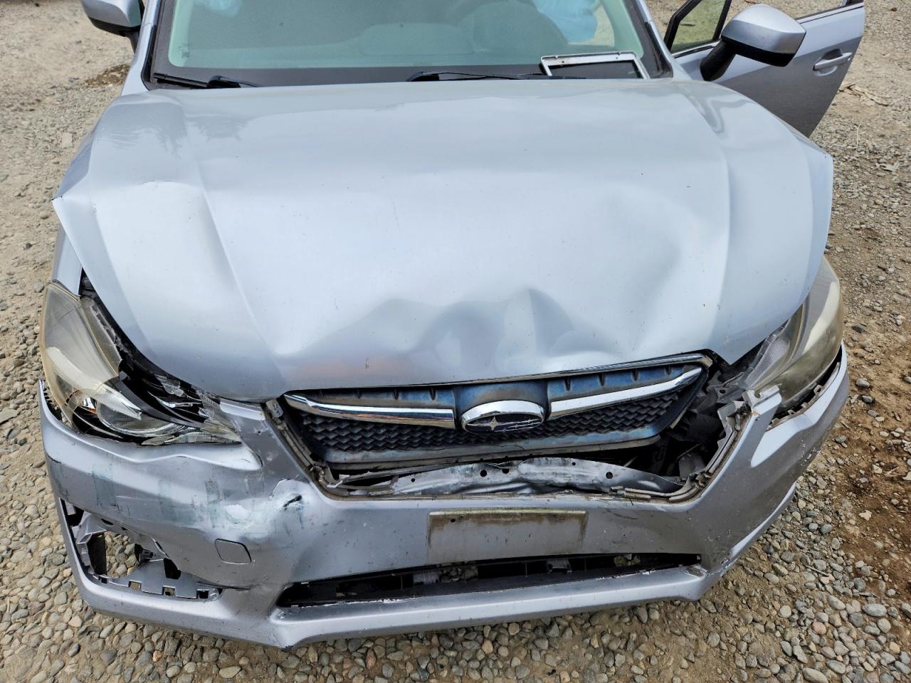 2015 Subaru Impreza Premium Silver vin: JF1GJAC68FH008476