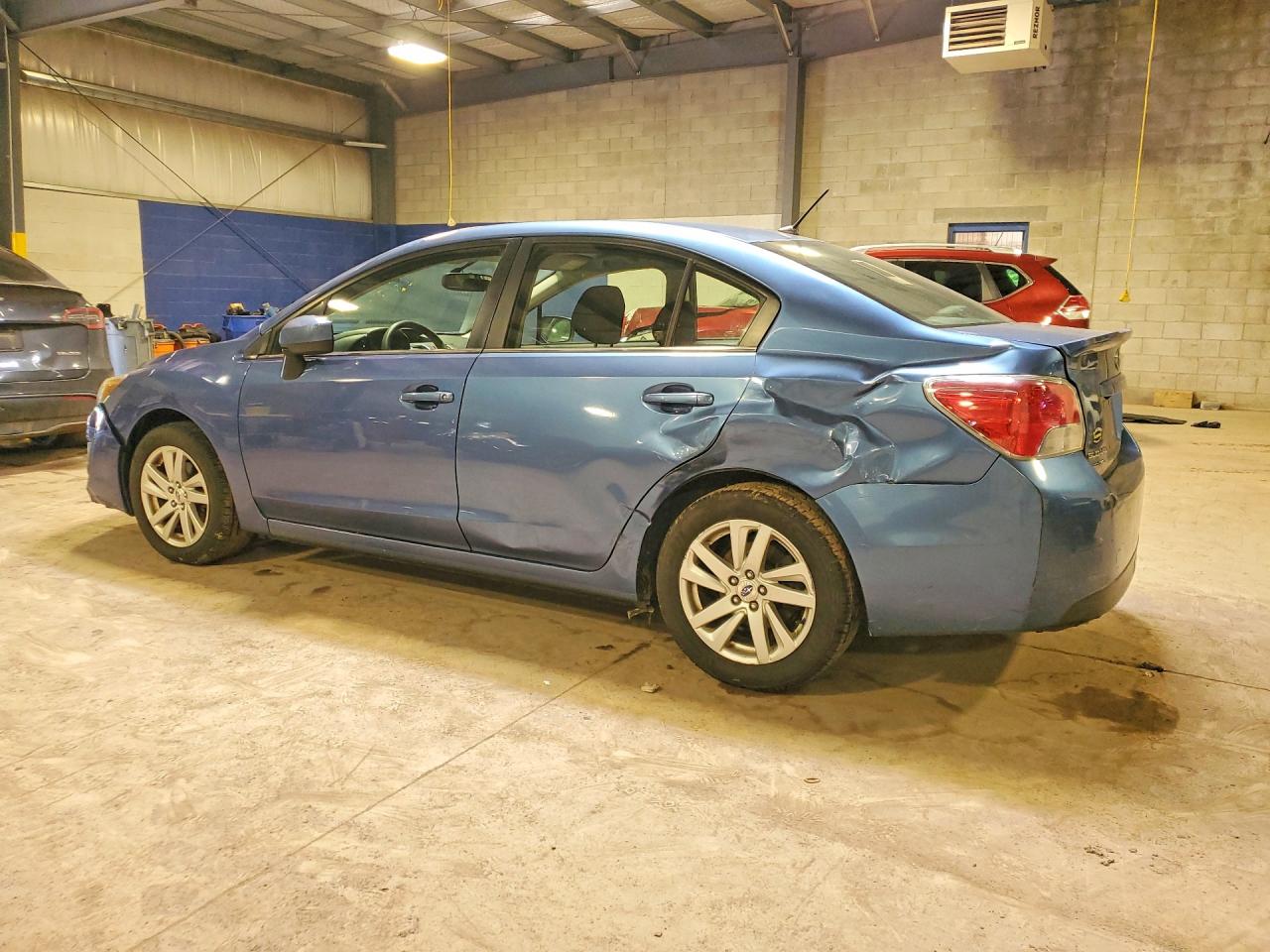2015 Subaru Impreza Premium Blue vin: JF1GJAC68FH016822