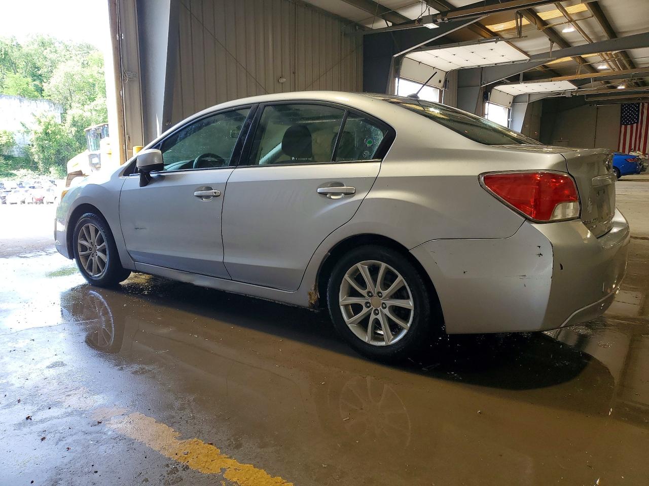 2012 Subaru Impreza Premium Silver vin: JF1GJAC69CH004478