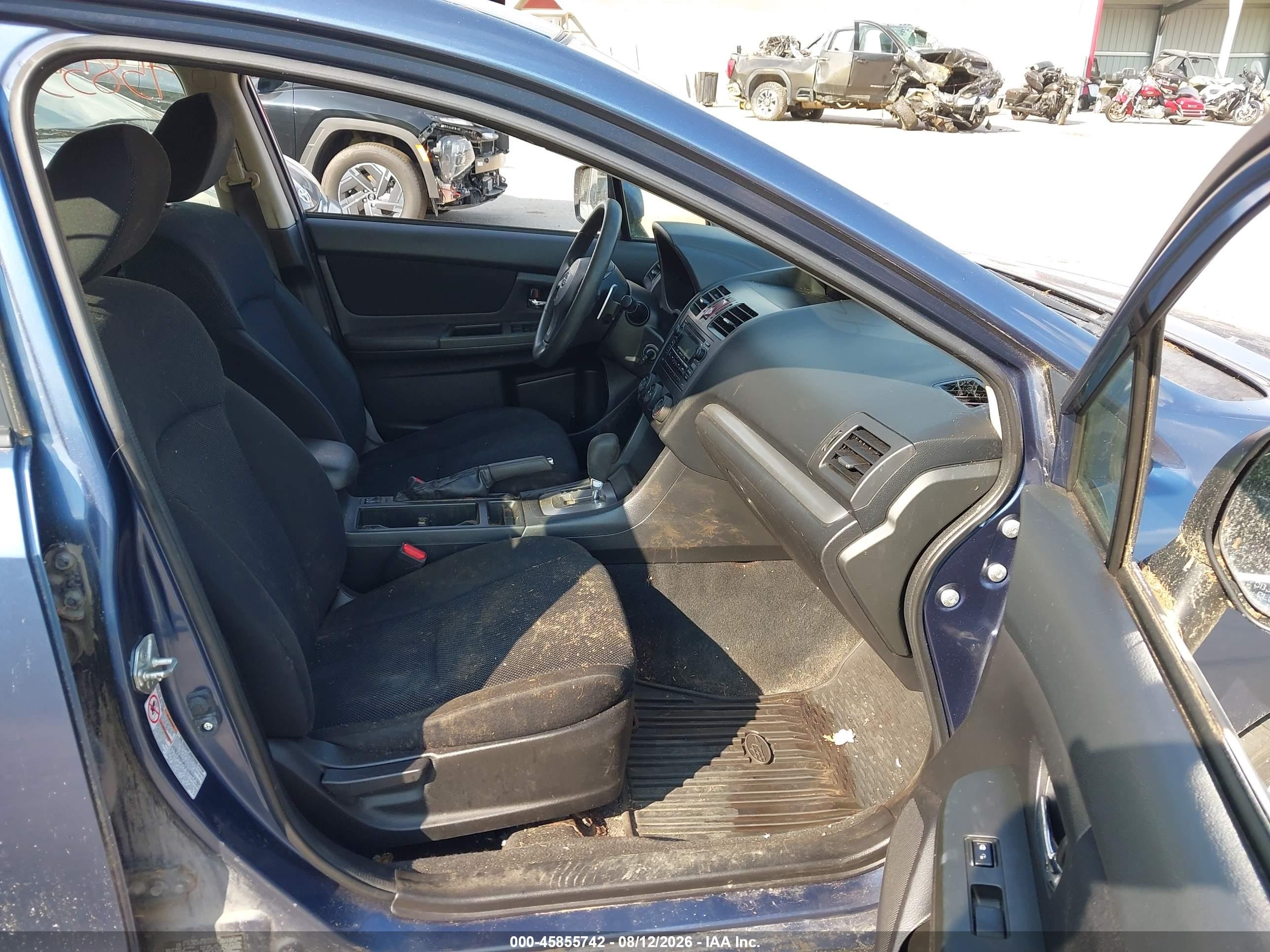 2012 Subaru Impreza 2.0i Premium Синий vin: JF1GJAC69CH019319