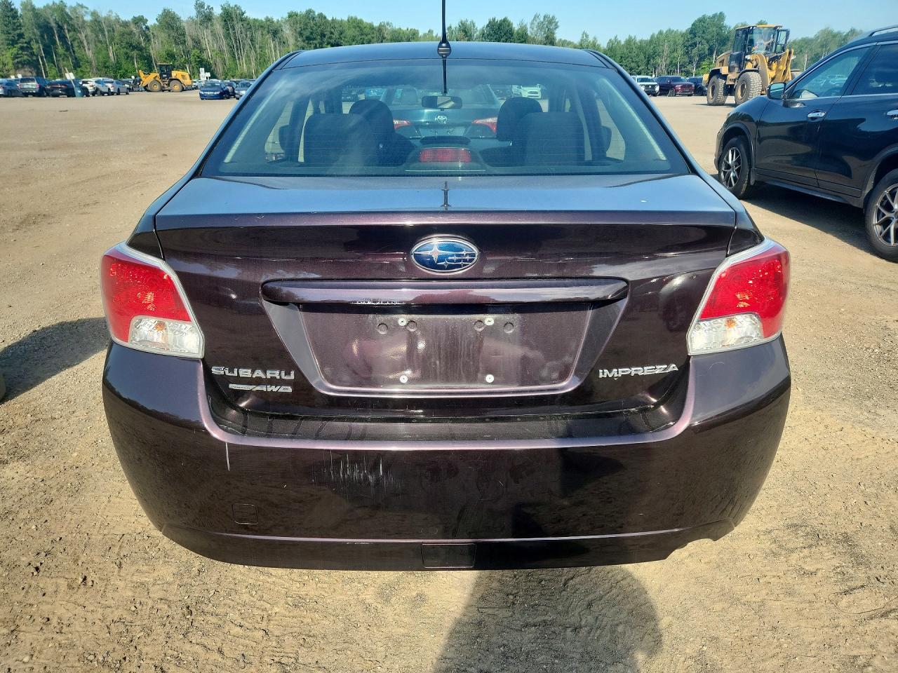 2013 Subaru Impreza Premium Purple vin: JF1GJAC69DH015398