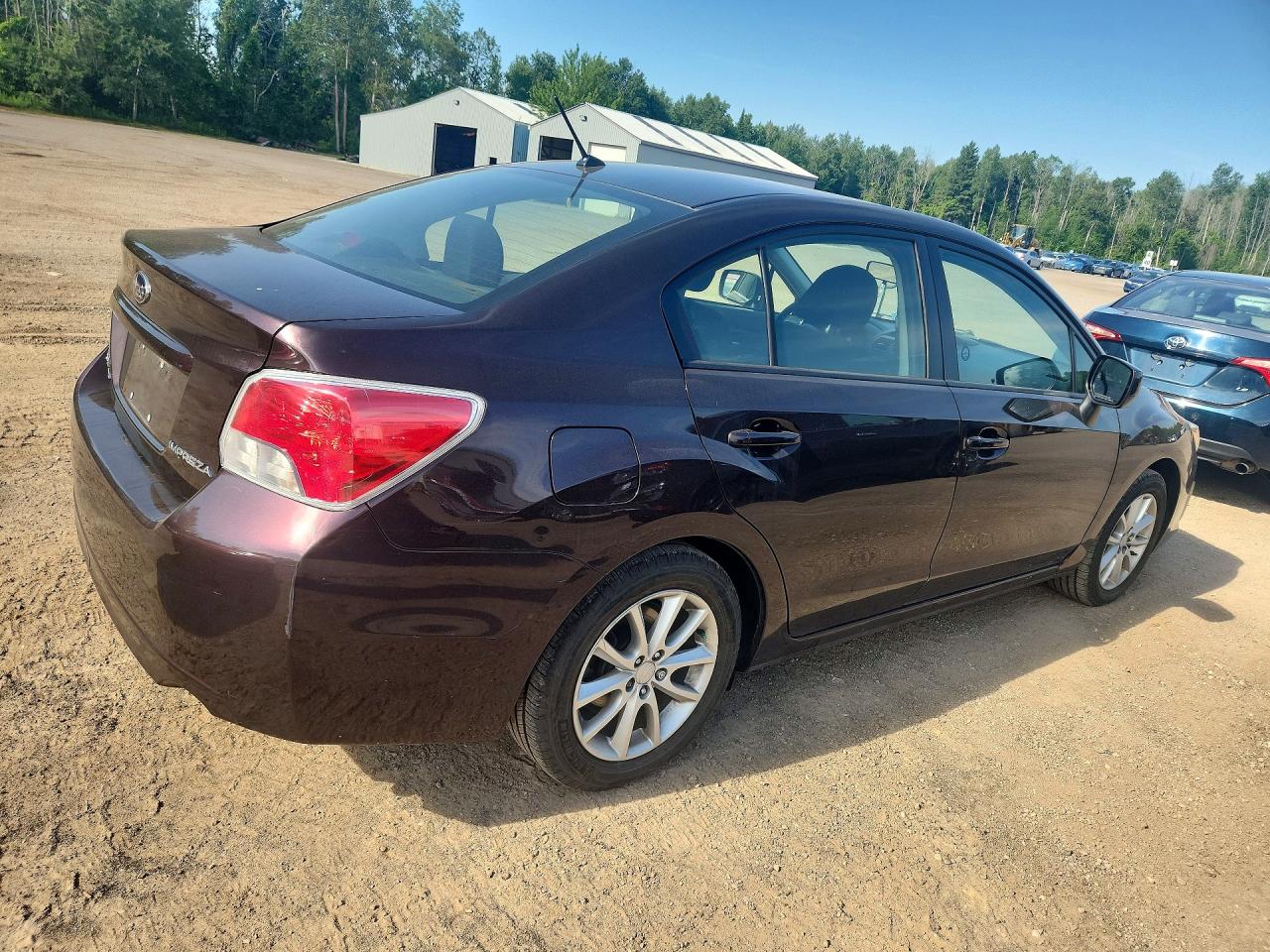 2013 Subaru Impreza Premium Purple vin: JF1GJAC69DH015398