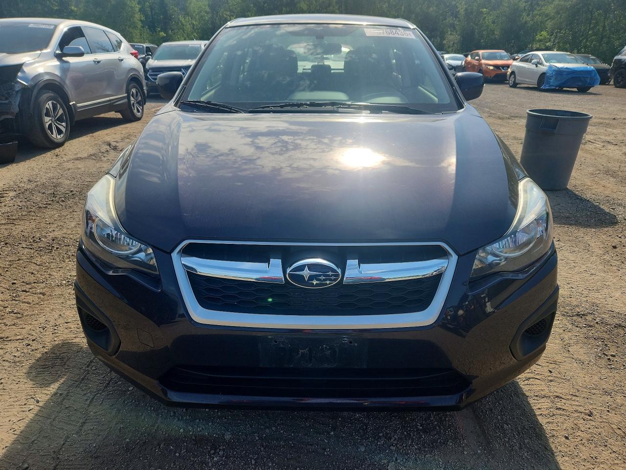 2013 Subaru Impreza Premium Purple vin: JF1GJAC69DH015398
