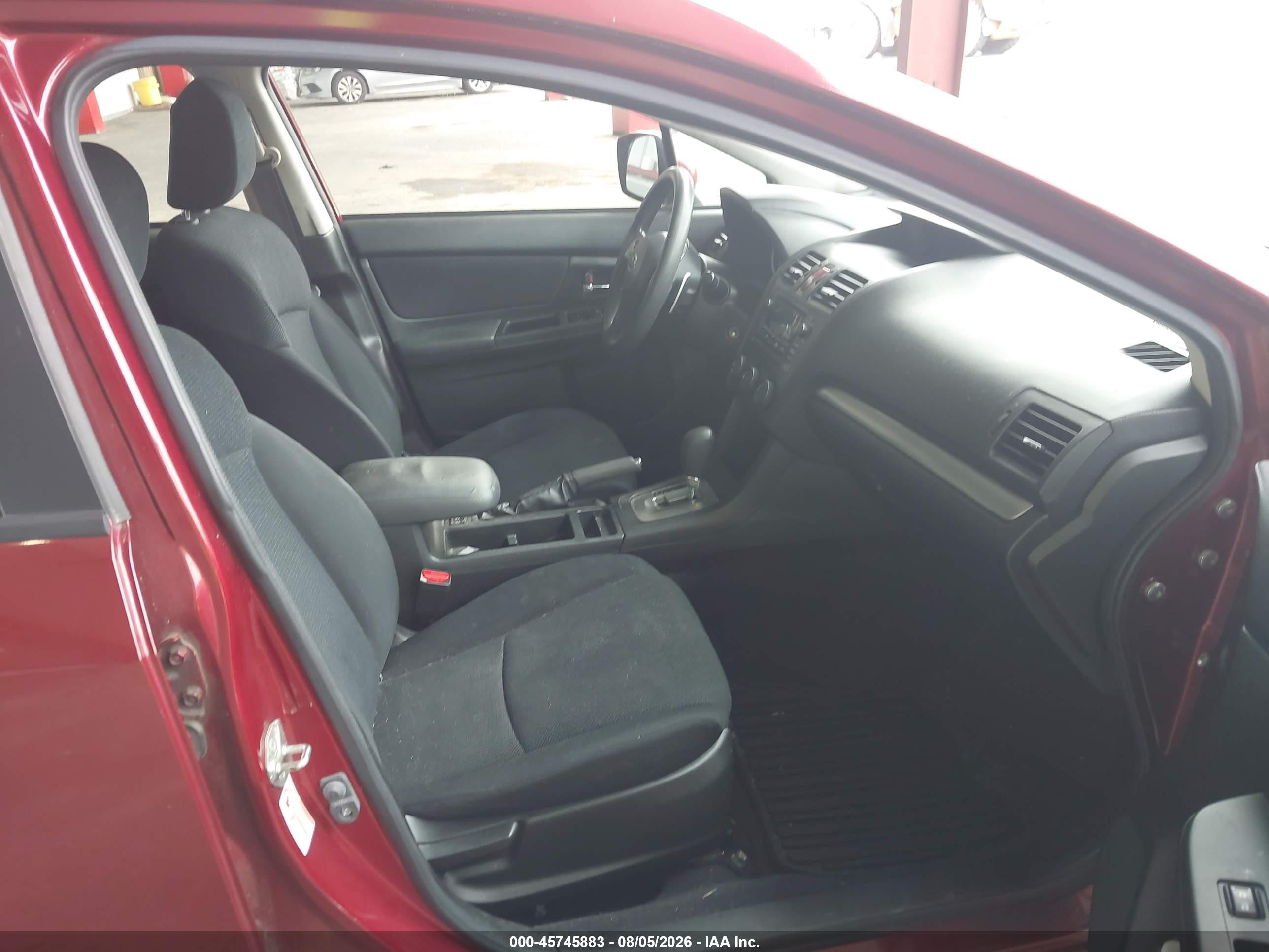 2014 Subaru Impreza 2.0i Premium Red vin: JF1GJAC69EH013488