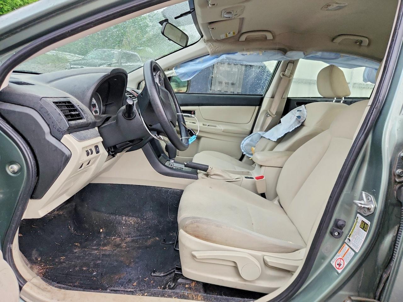 2014 Subaru Impreza Premium Green vin: JF1GJAC69EH013913