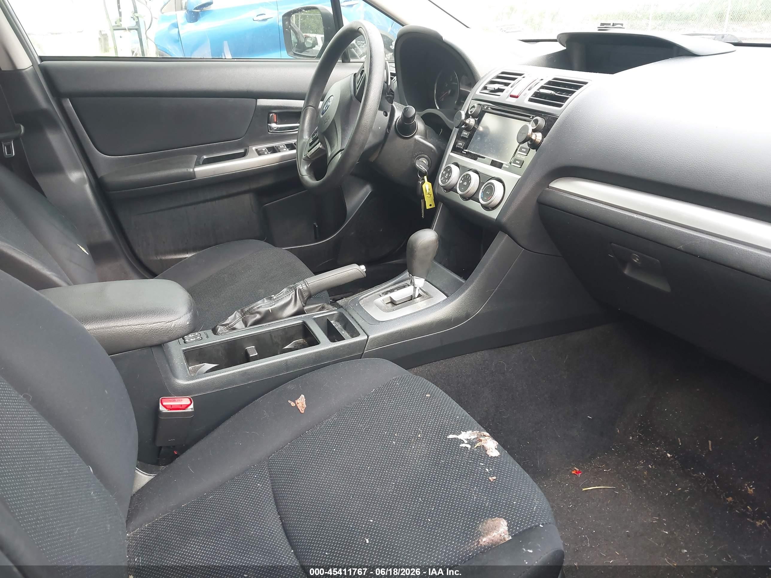 2015 Subaru Impreza 2.0i Premium Silver vin: JF1GJAC69FH007921