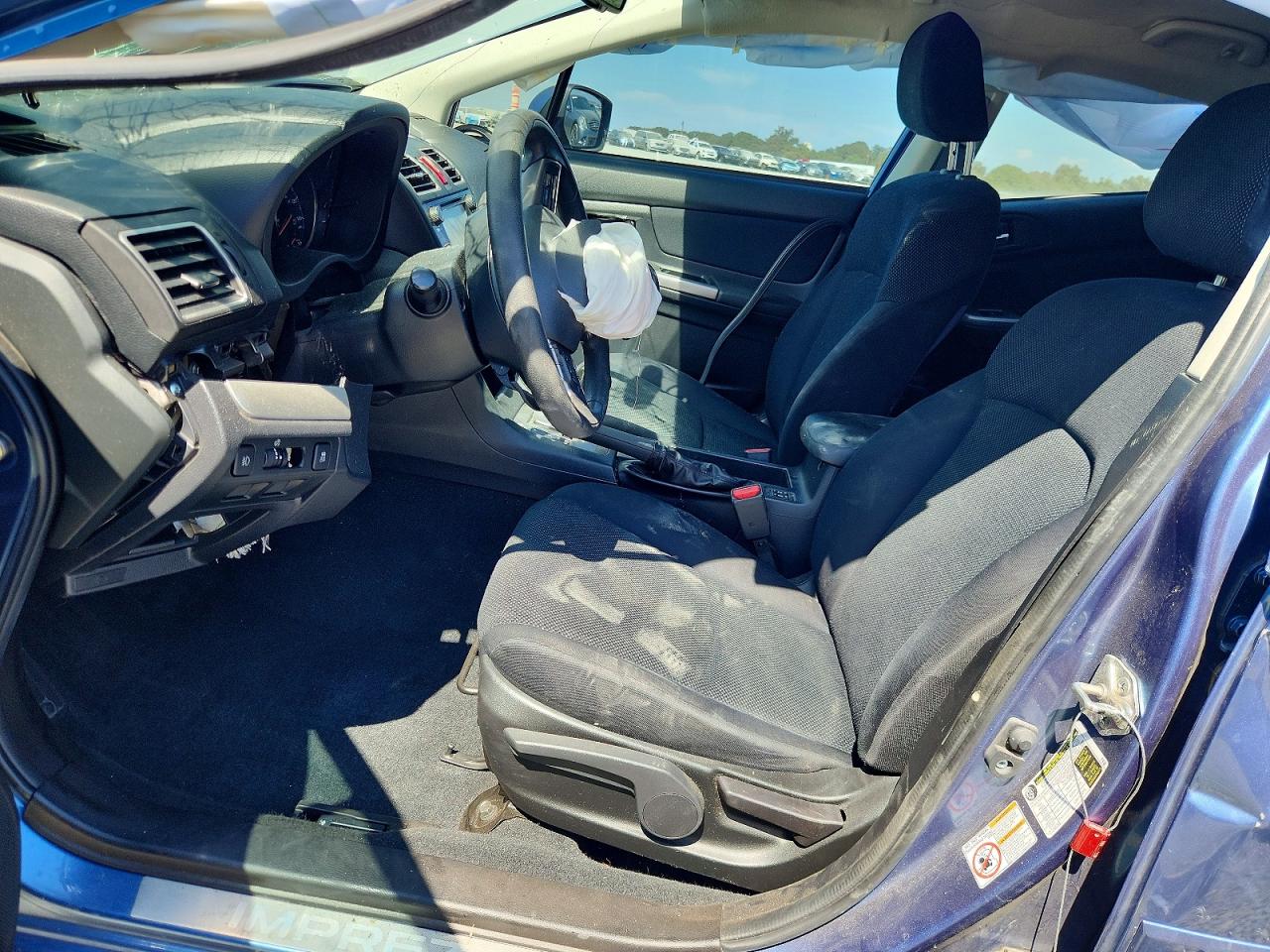 2015 Subaru Impreza Premium Blue vin: JF1GJAC69FH015680
