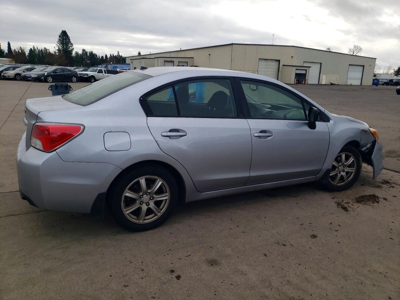 2012 Subaru Impreza Premium Серебряный vin: JF1GJAC6XCH014985