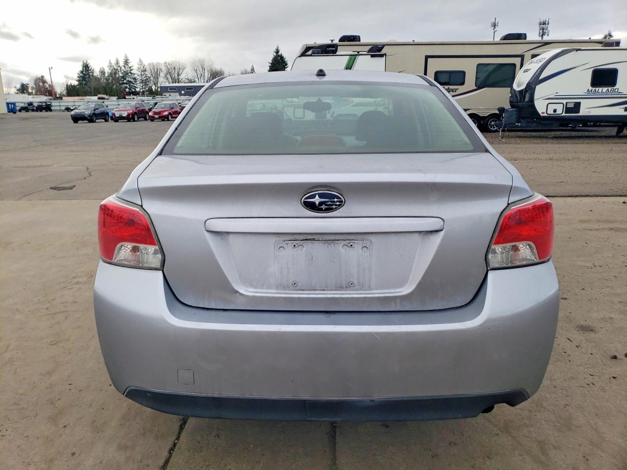 2012 Subaru Impreza Premium Серебряный vin: JF1GJAC6XCH014985