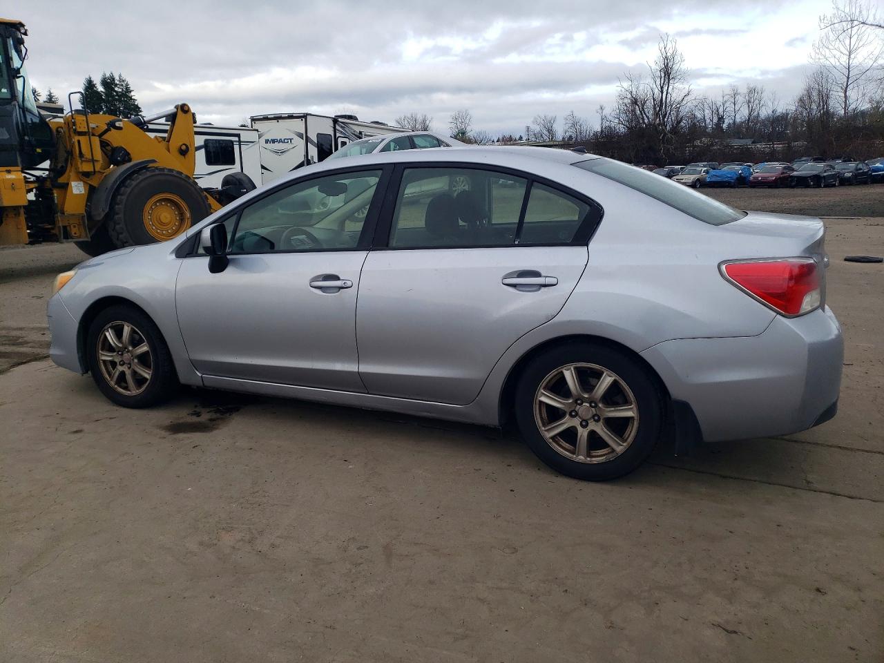 2012 Subaru Impreza Premium Серебряный vin: JF1GJAC6XCH014985