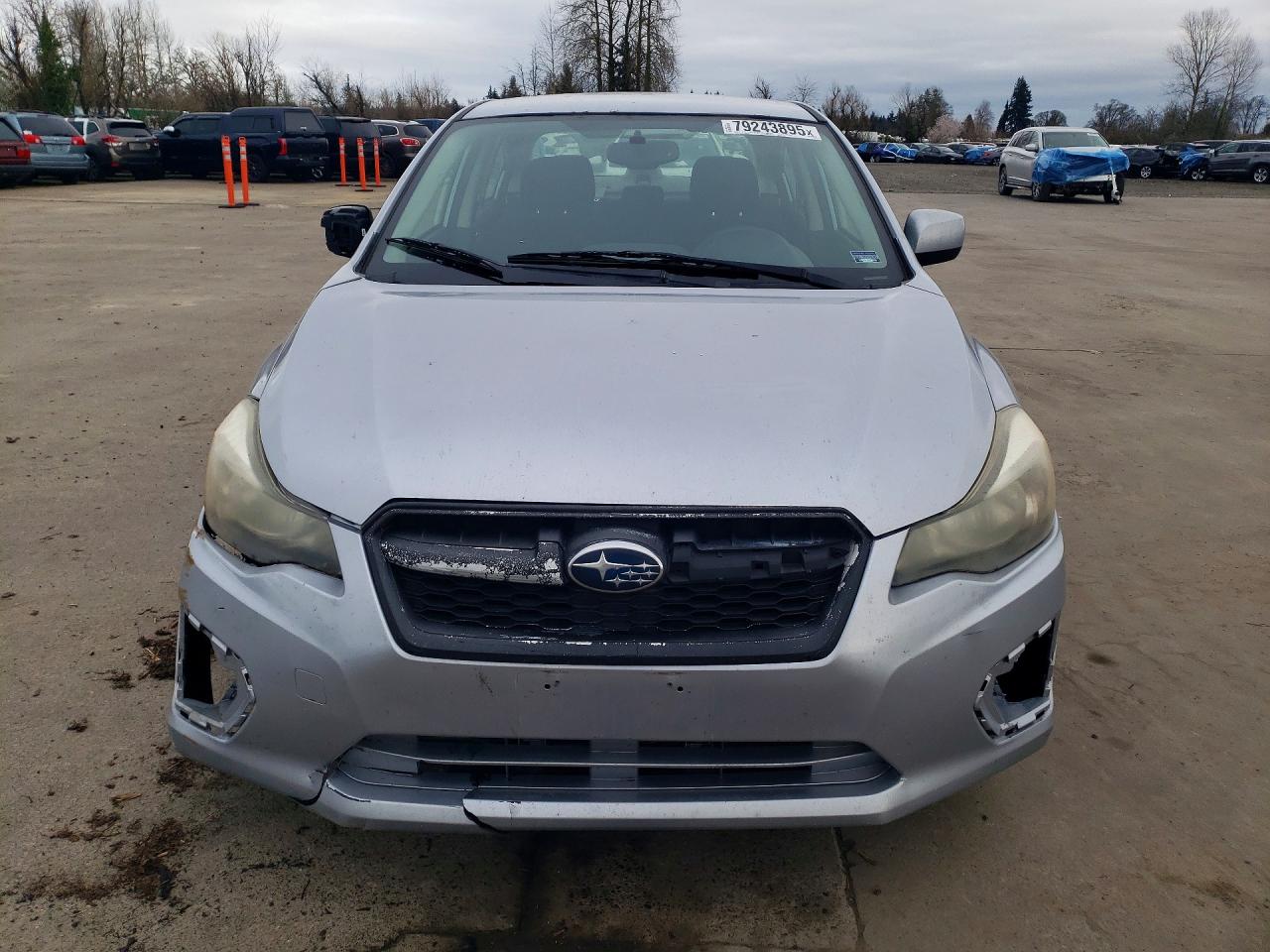 2012 Subaru Impreza Premium Серебряный vin: JF1GJAC6XCH014985
