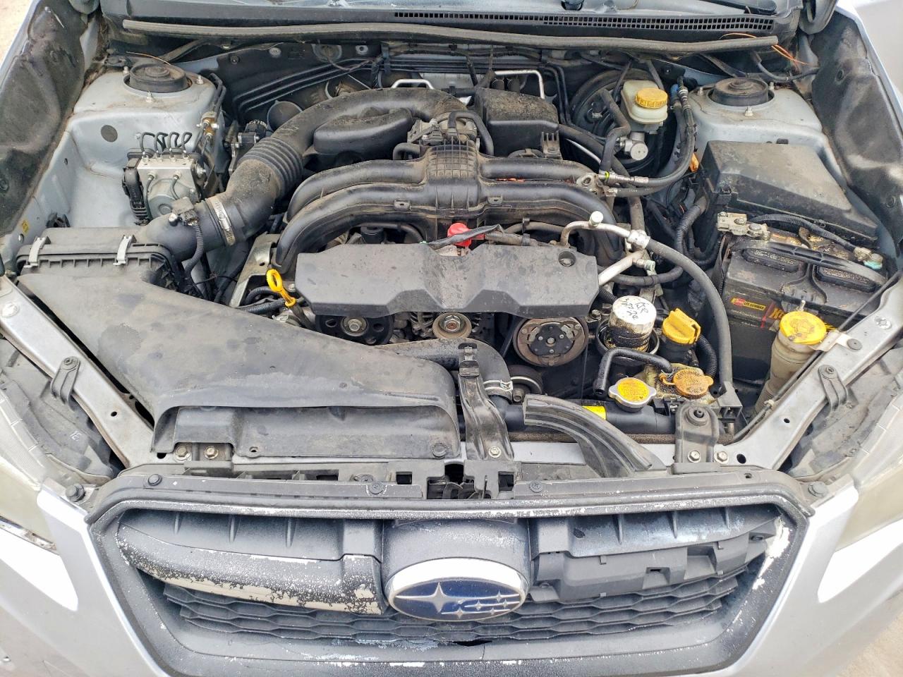 2012 Subaru Impreza Premium Серебряный vin: JF1GJAC6XCH014985