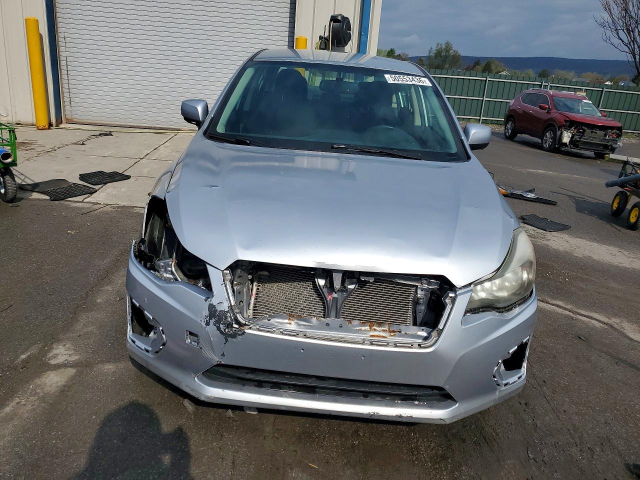2013 Subaru Impreza Premium Silver vin: JF1GJAC6XDH019699