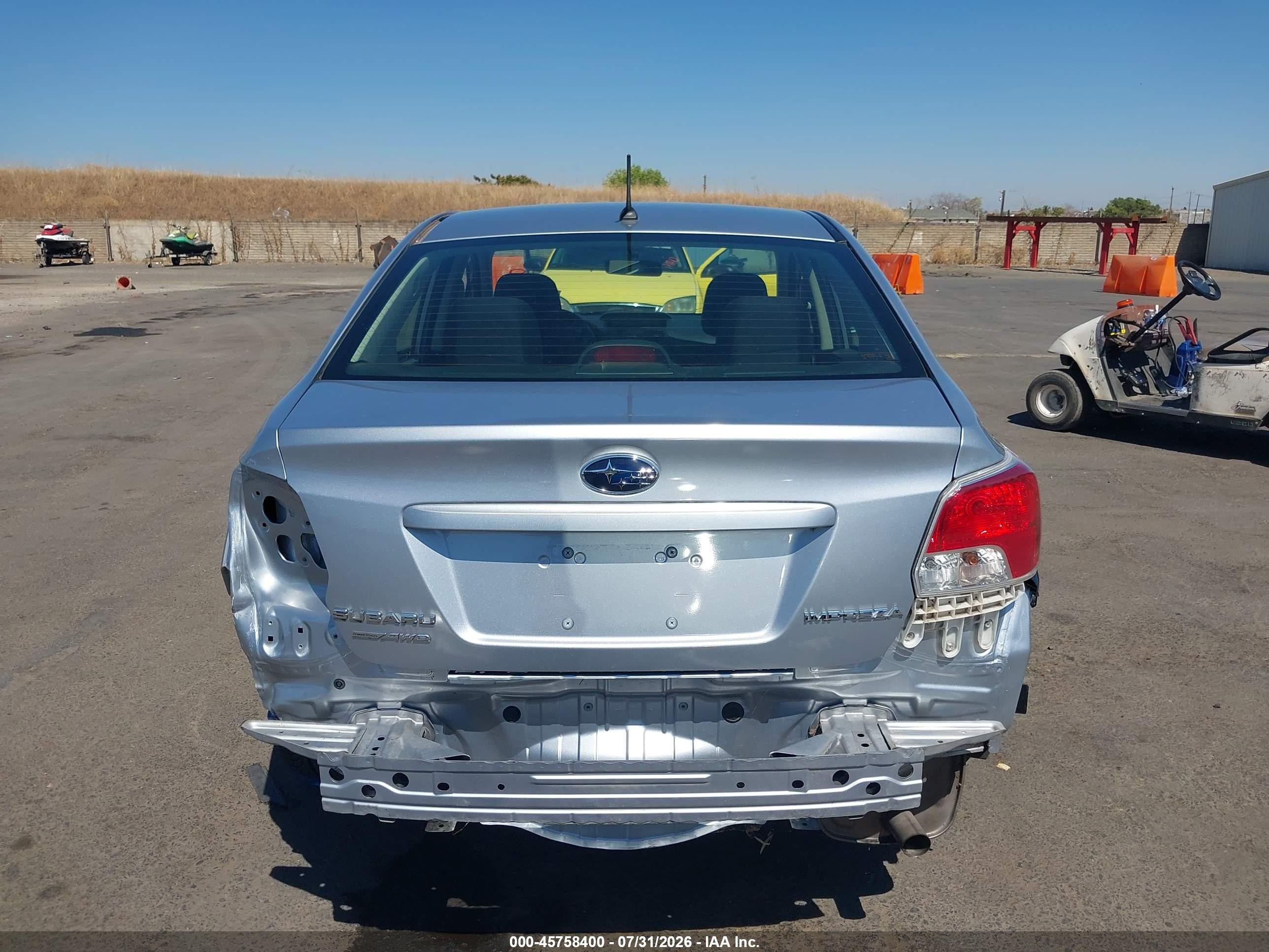 2013 Subaru Impreza 2.0i Premium Gray vin: JF1GJAC6XDH023851