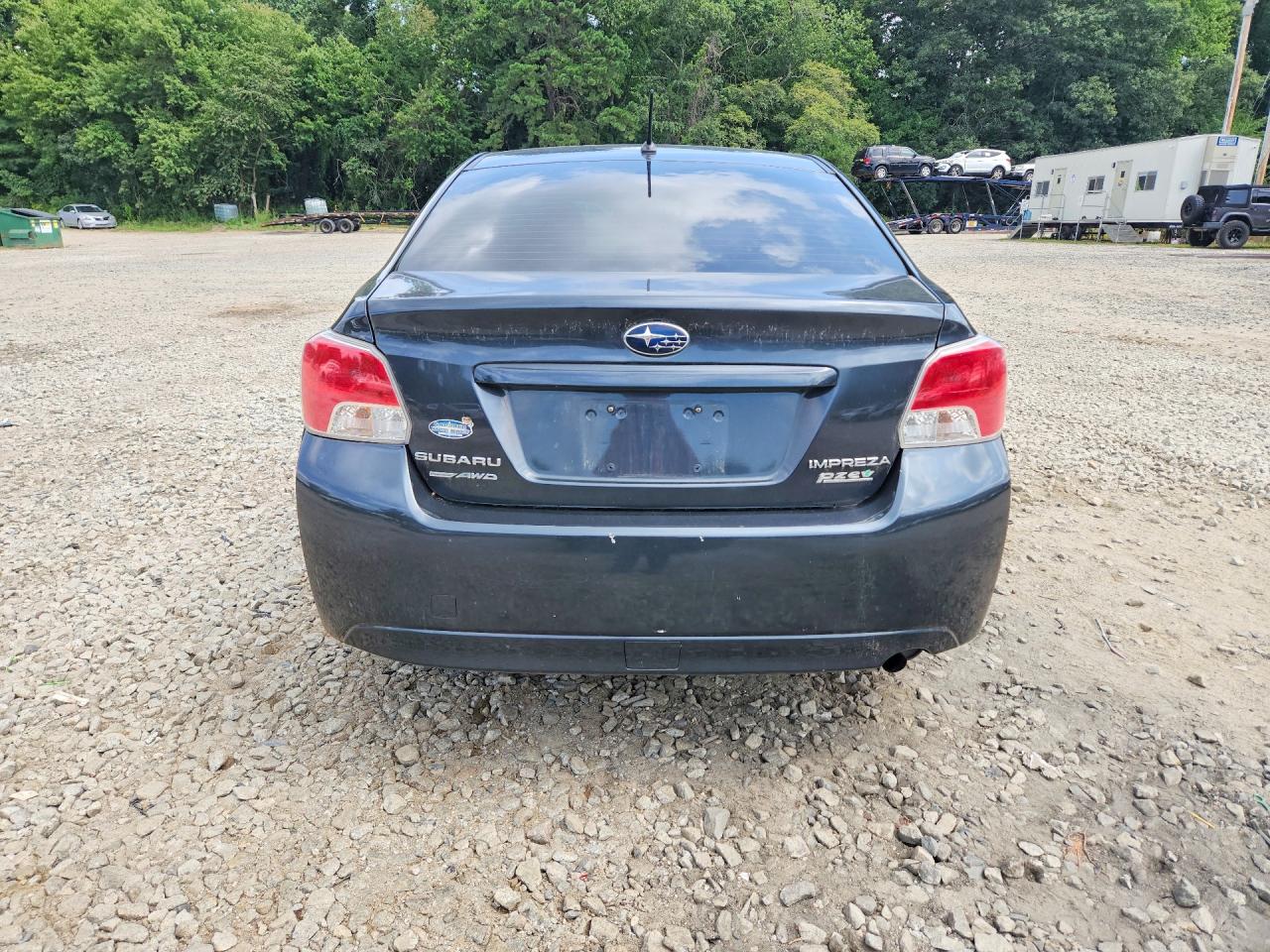 2014 Subaru Impreza Premium Gray vin: JF1GJAC6XEH018585