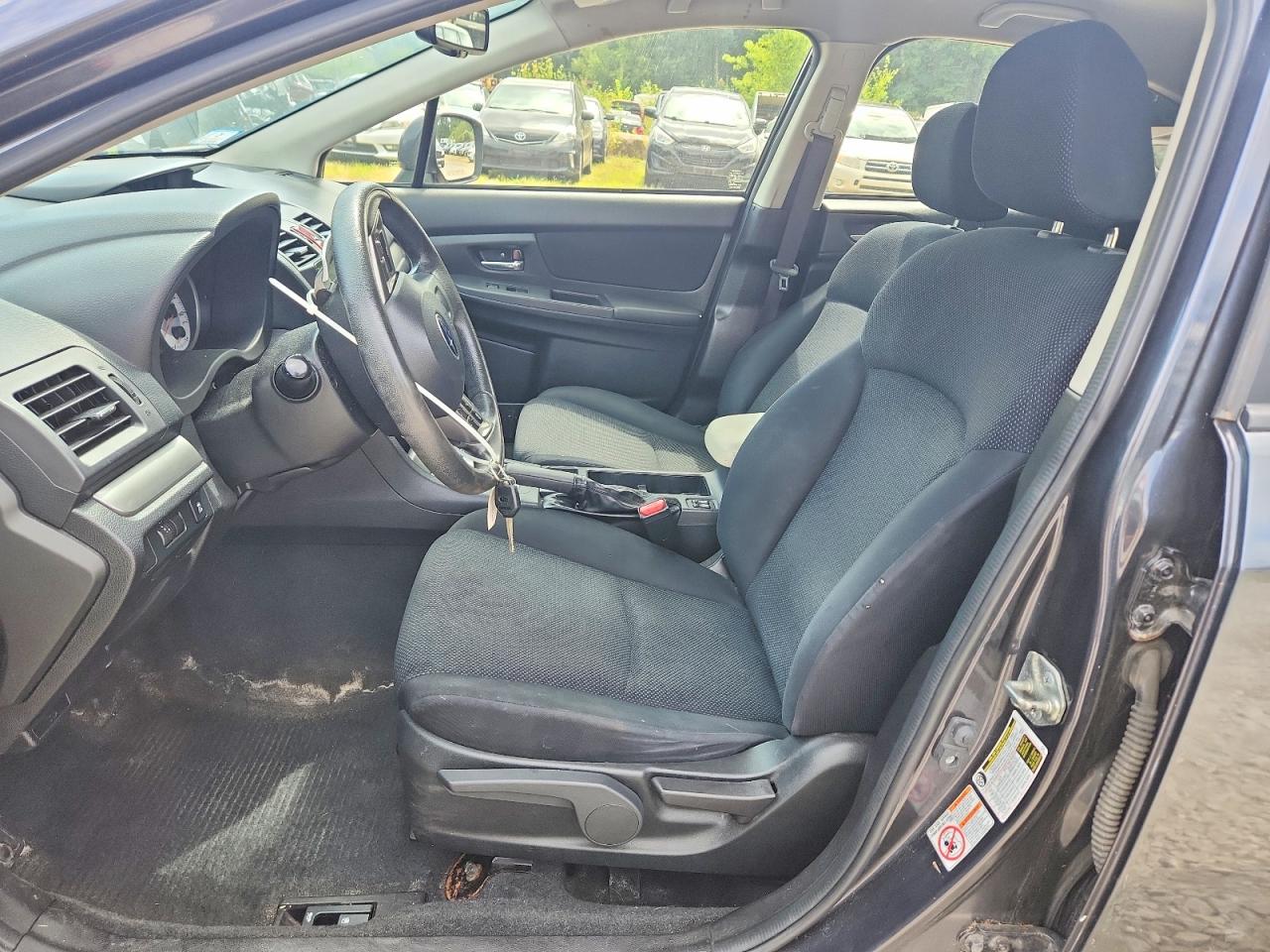 2014 Subaru Impreza Premium Gray vin: JF1GJAC6XEH018585