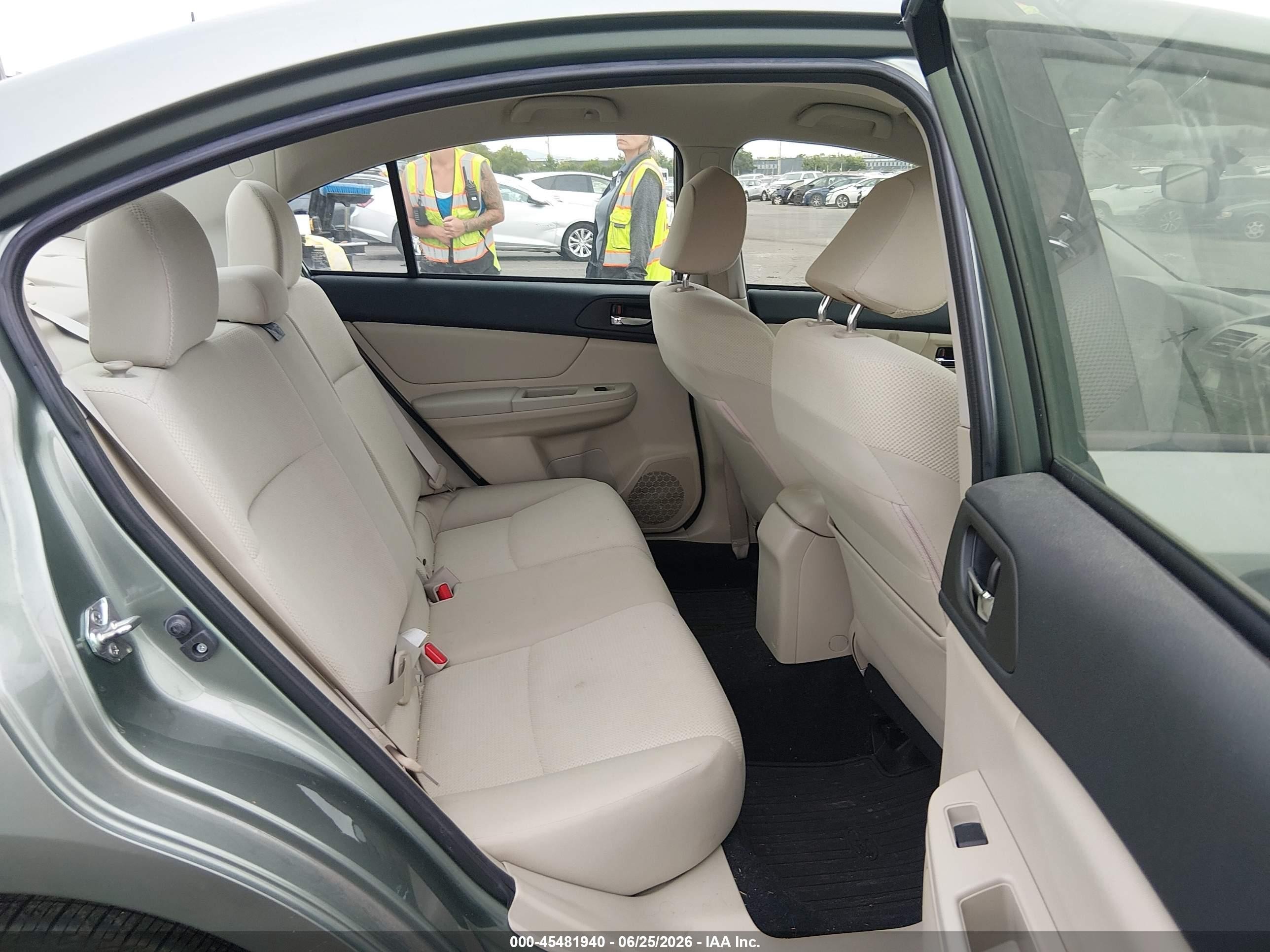 2014 Subaru Impreza 2.0i Premium Green vin: JF1GJAC6XEH025276