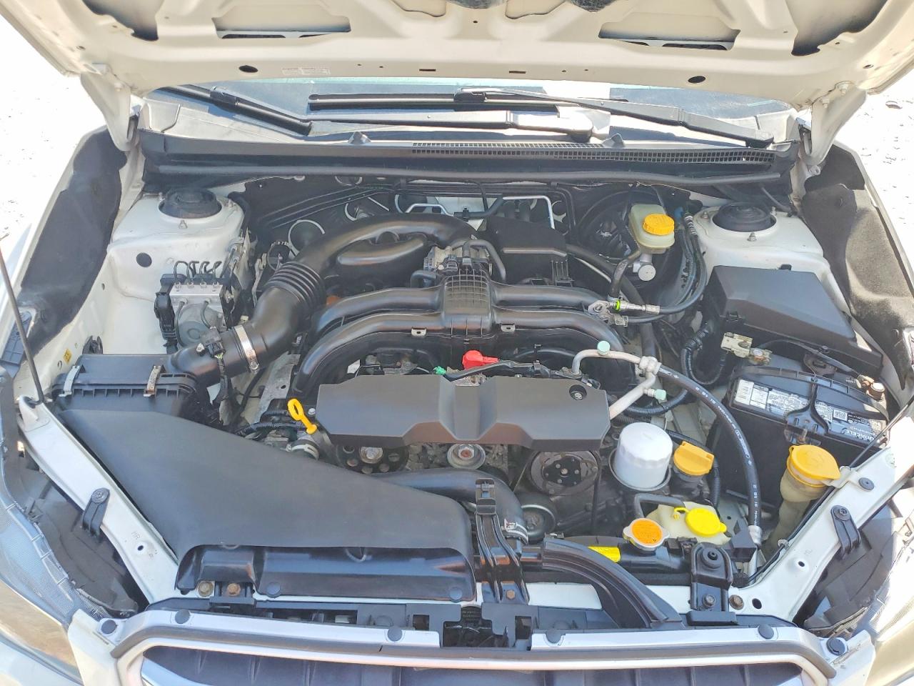 2013 Subaru Impreza Premium White vin: JF1GJAD60DH012968