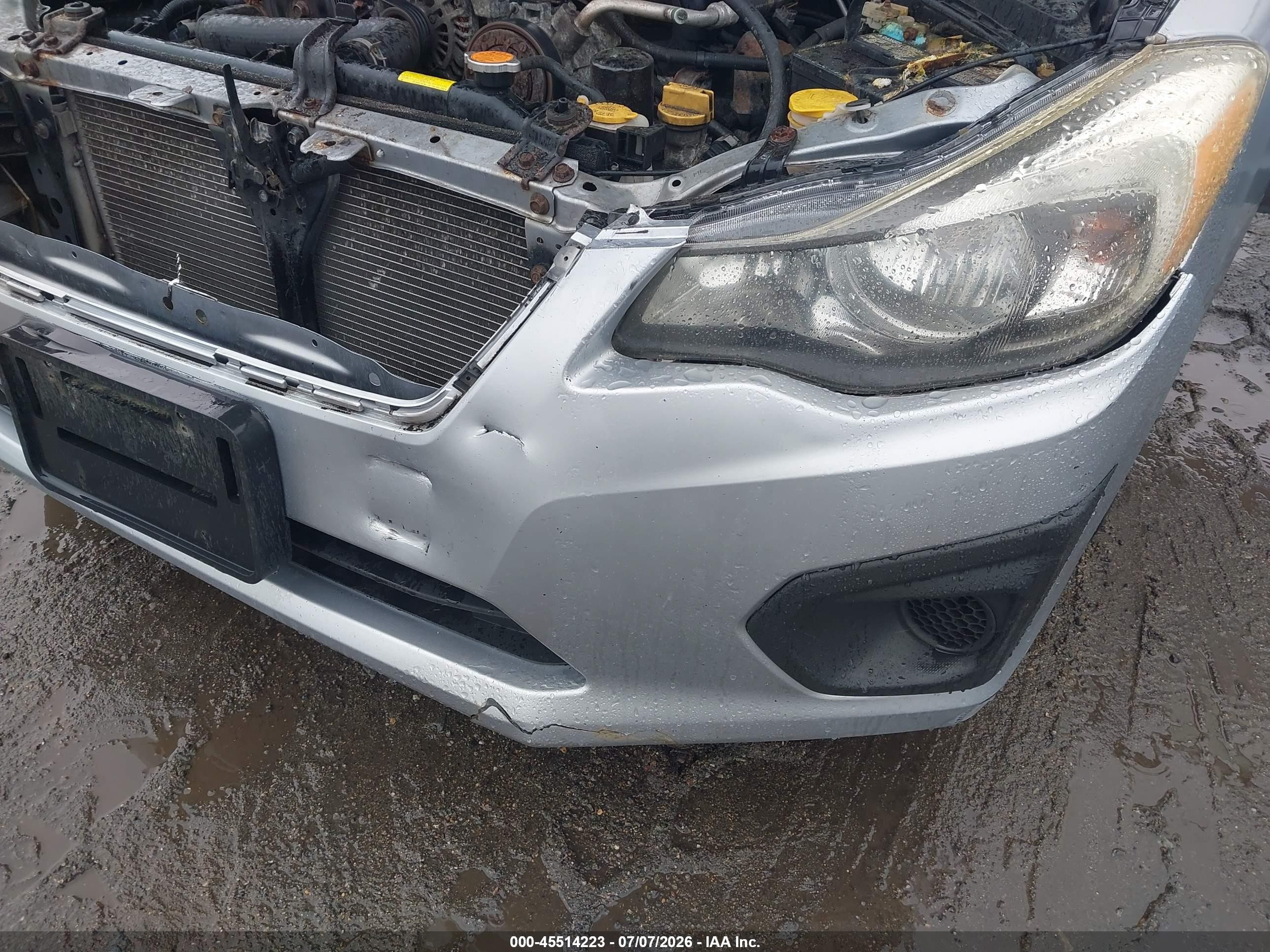 2013 Subaru Impreza 2.0i Premium Blue vin: JF1GJAD60DH016924