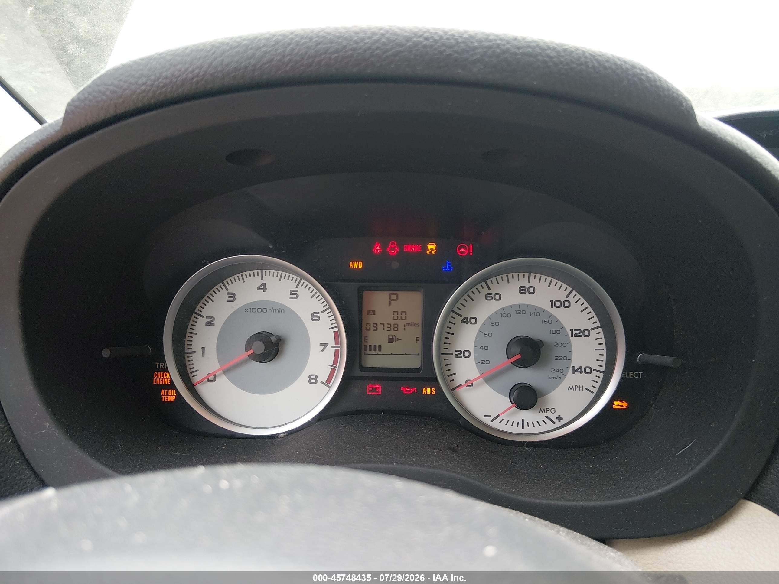 2013 Subaru Impreza 2.0i Premium White vin: JF1GJAD60DH022125
