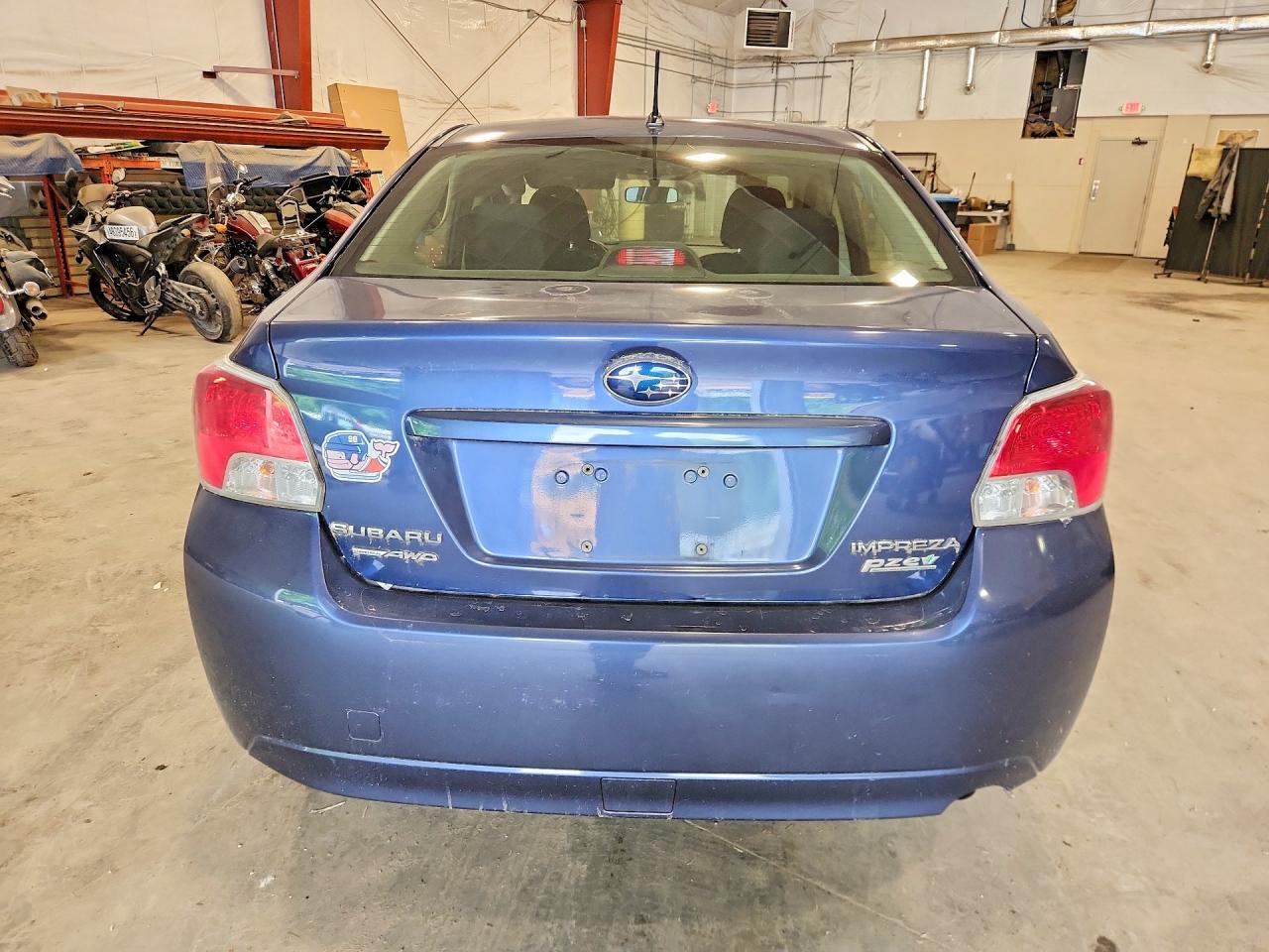 2013 Subaru Impreza Premium Blue vin: JF1GJAD61DH008136
