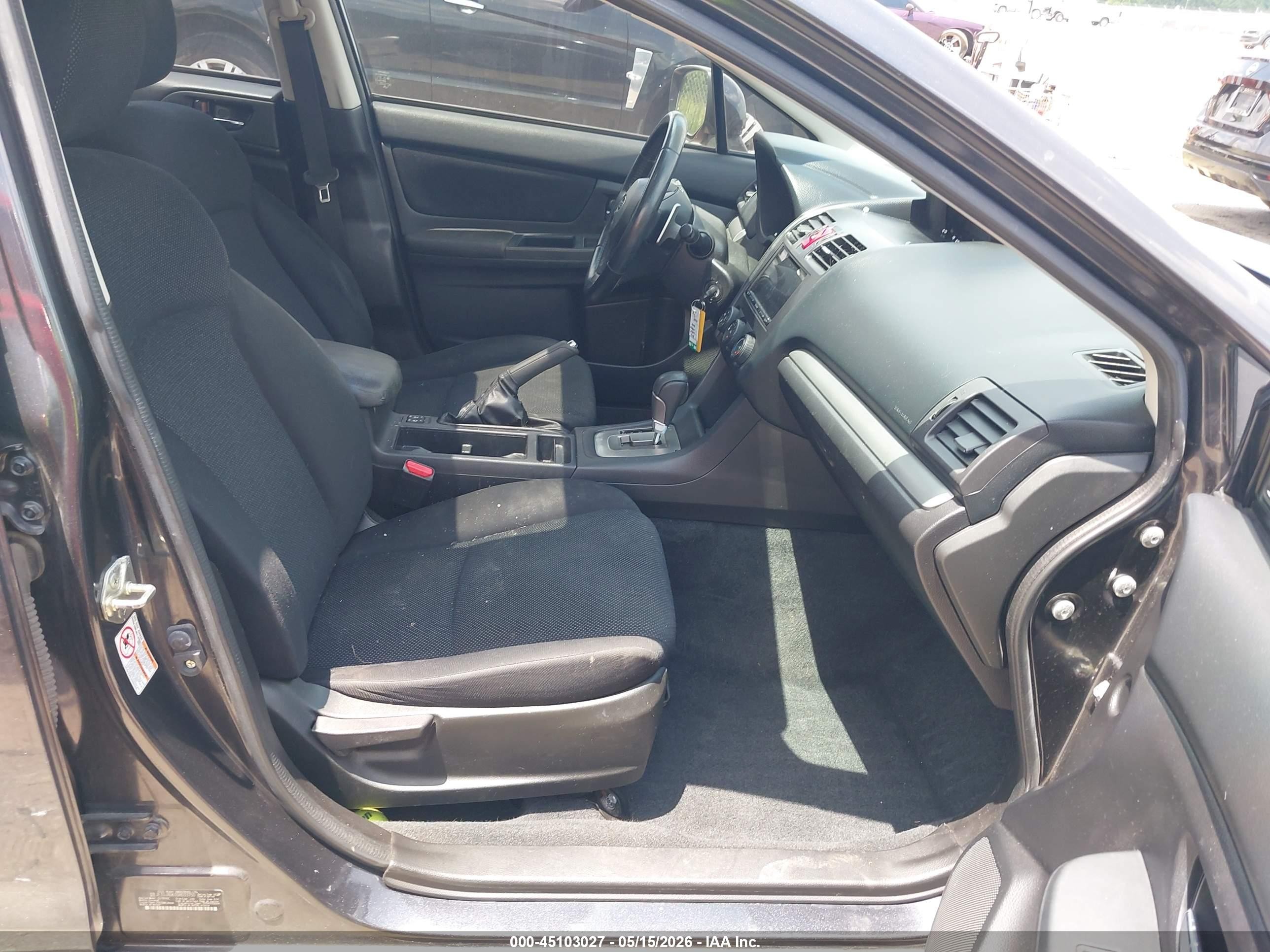 2013 Subaru Impreza 2.0i Premium Gray vin: JF1GJAD61DH033750