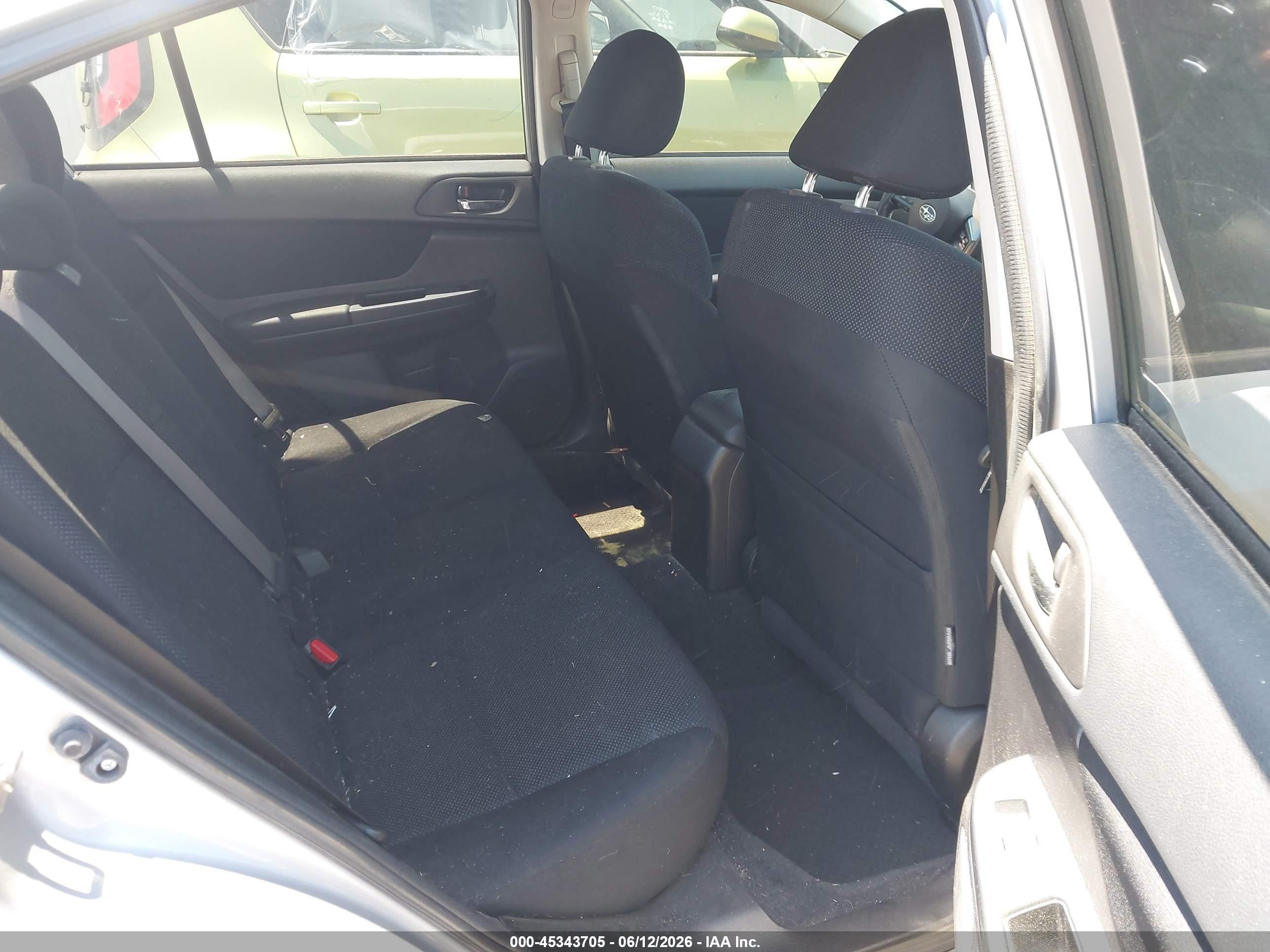 2012 Subaru Impreza 2.0i Premium Gray vin: JF1GJAD62CH008385