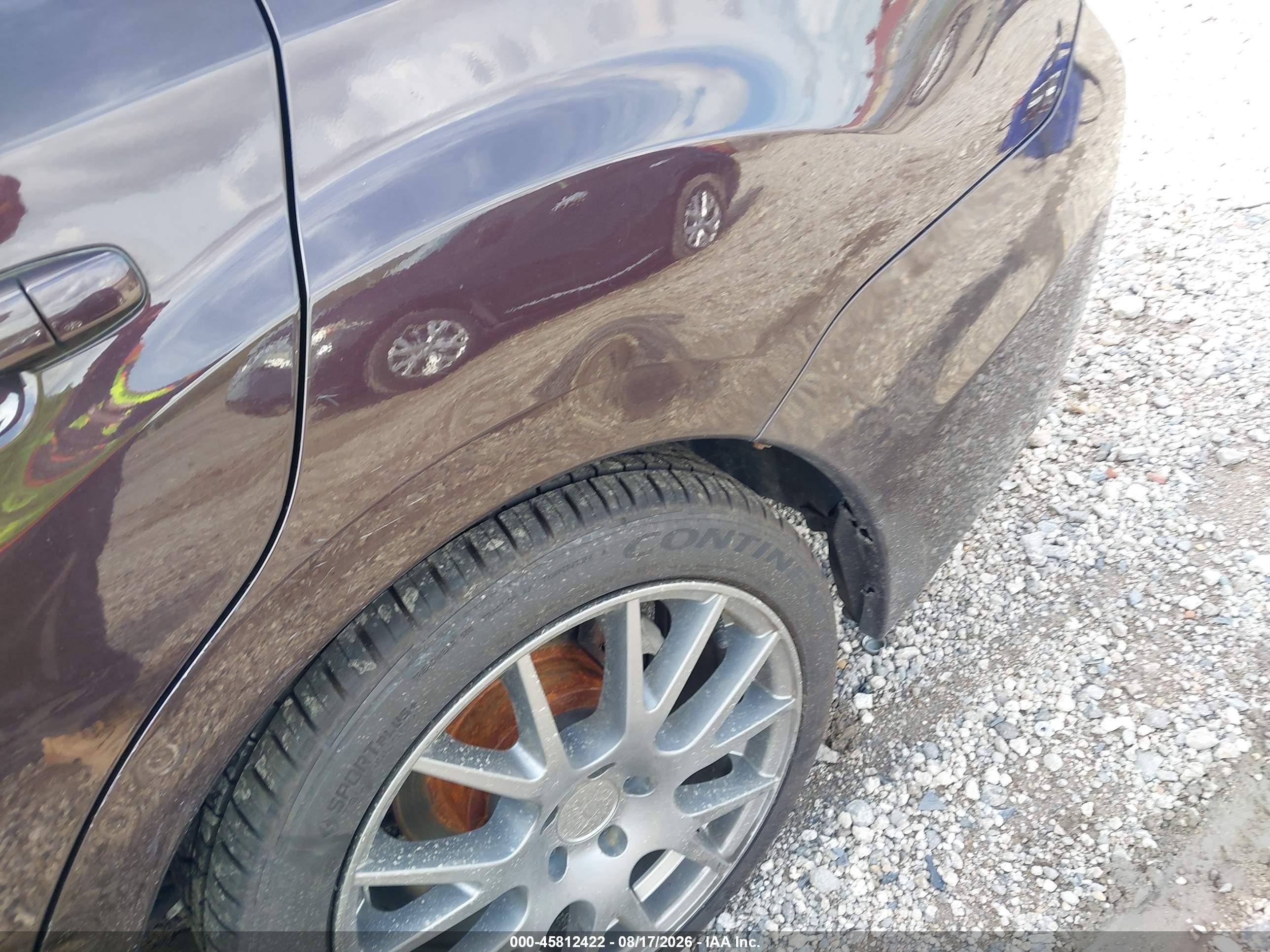2012 Subaru Impreza 2.0i Premium Burgundy vin: JF1GJAD62CH019600