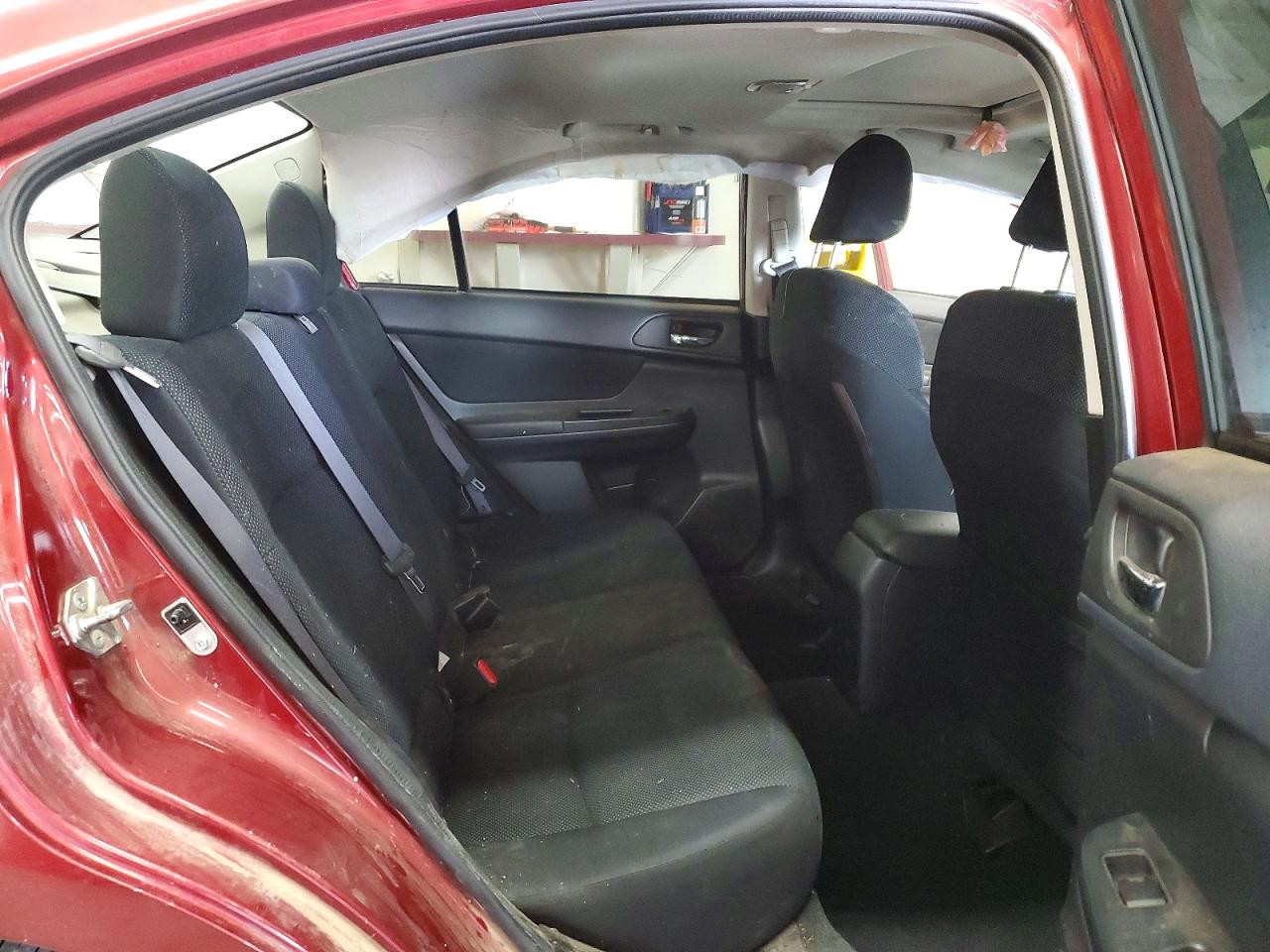 2013 Subaru Impreza Premium Red vin: JF1GJAD62DH003995