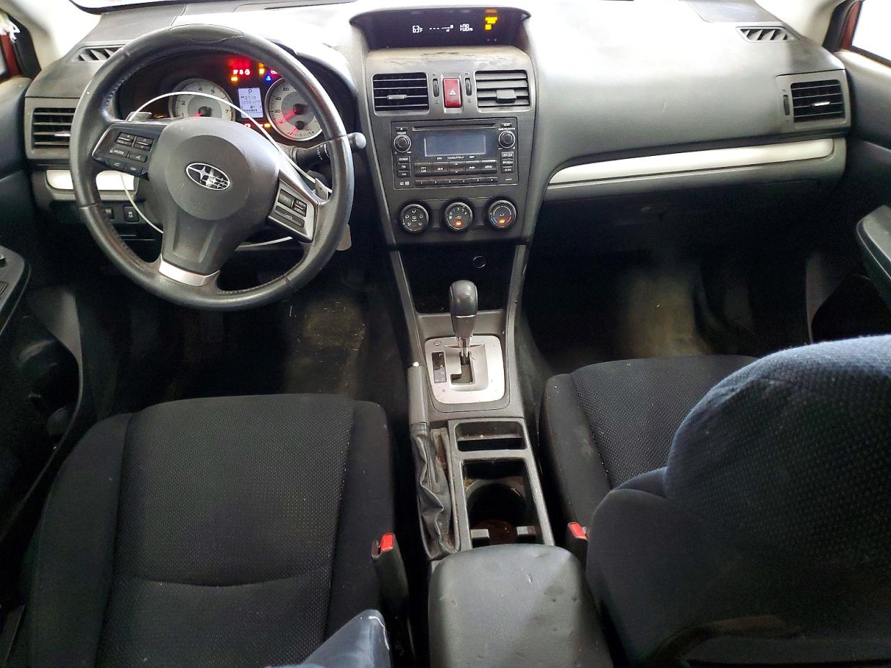 2013 Subaru Impreza Premium Red vin: JF1GJAD62DH003995