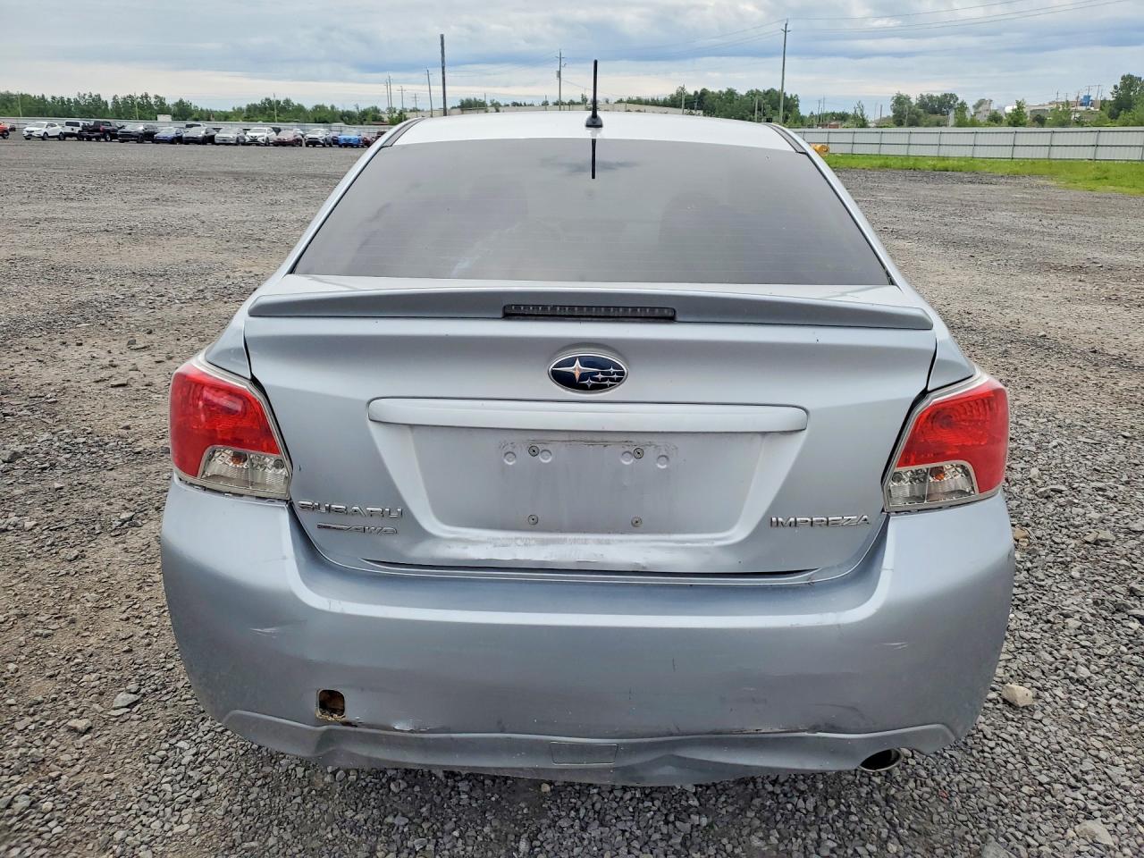 2013 Subaru Impreza 2.5 Gt Silver vin: JF1GJAD62DH006377