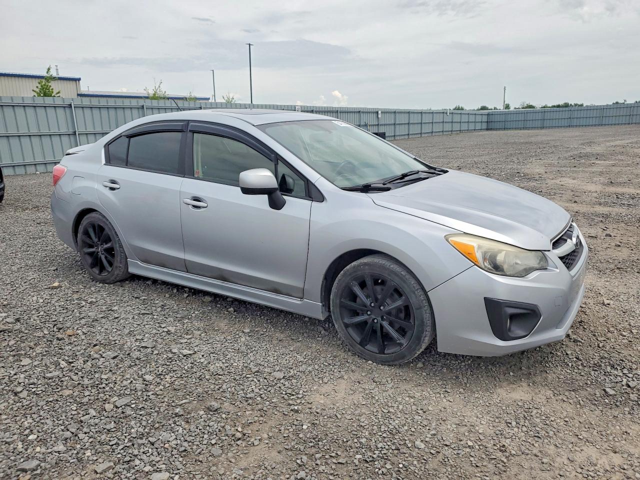 2013 Subaru Impreza 2.5 Gt Silver vin: JF1GJAD62DH006377