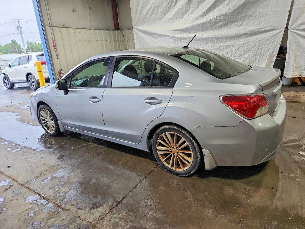 2013 Subaru Impreza Premium Silver vin: JF1GJAD62DH011997