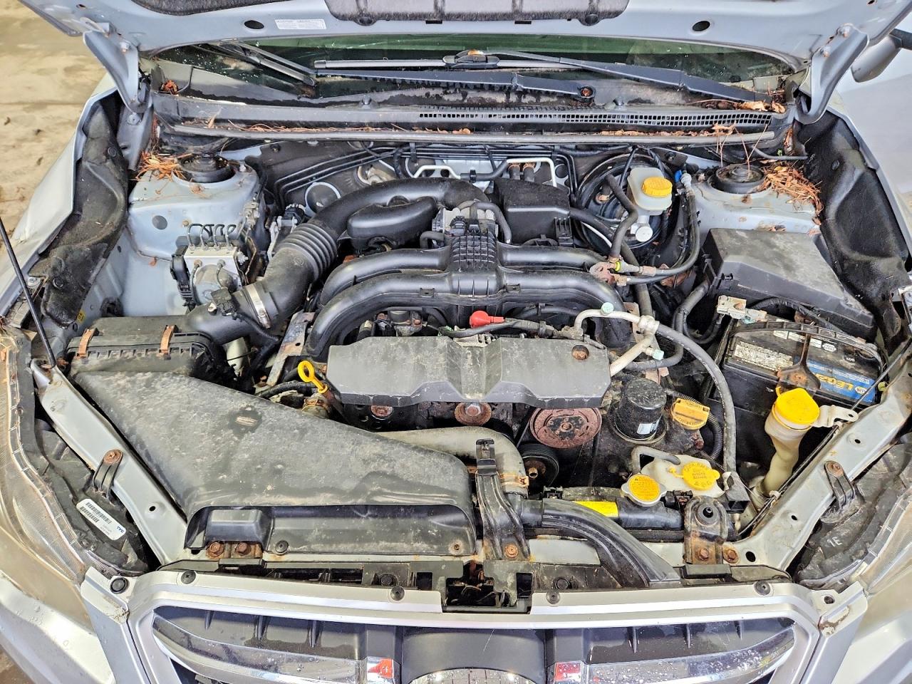 2013 Subaru Impreza Premium Silver vin: JF1GJAD62DH011997