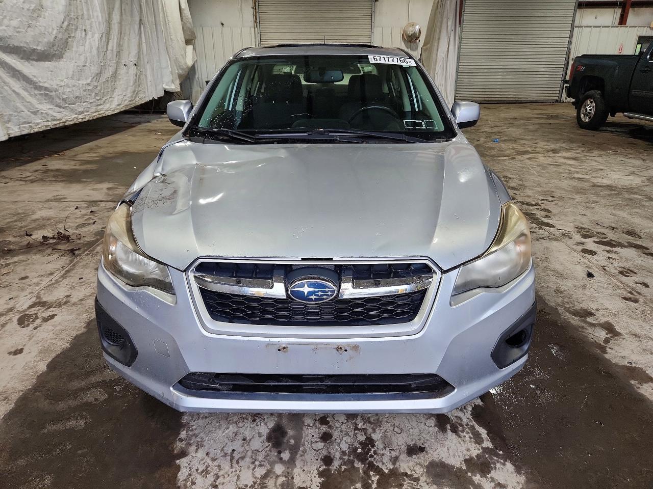 2013 Subaru Impreza Premium Silver vin: JF1GJAD62DH011997