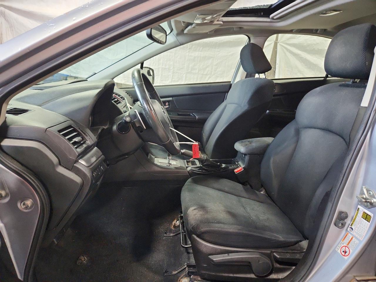 2013 Subaru Impreza Premium Silver vin: JF1GJAD62DH011997