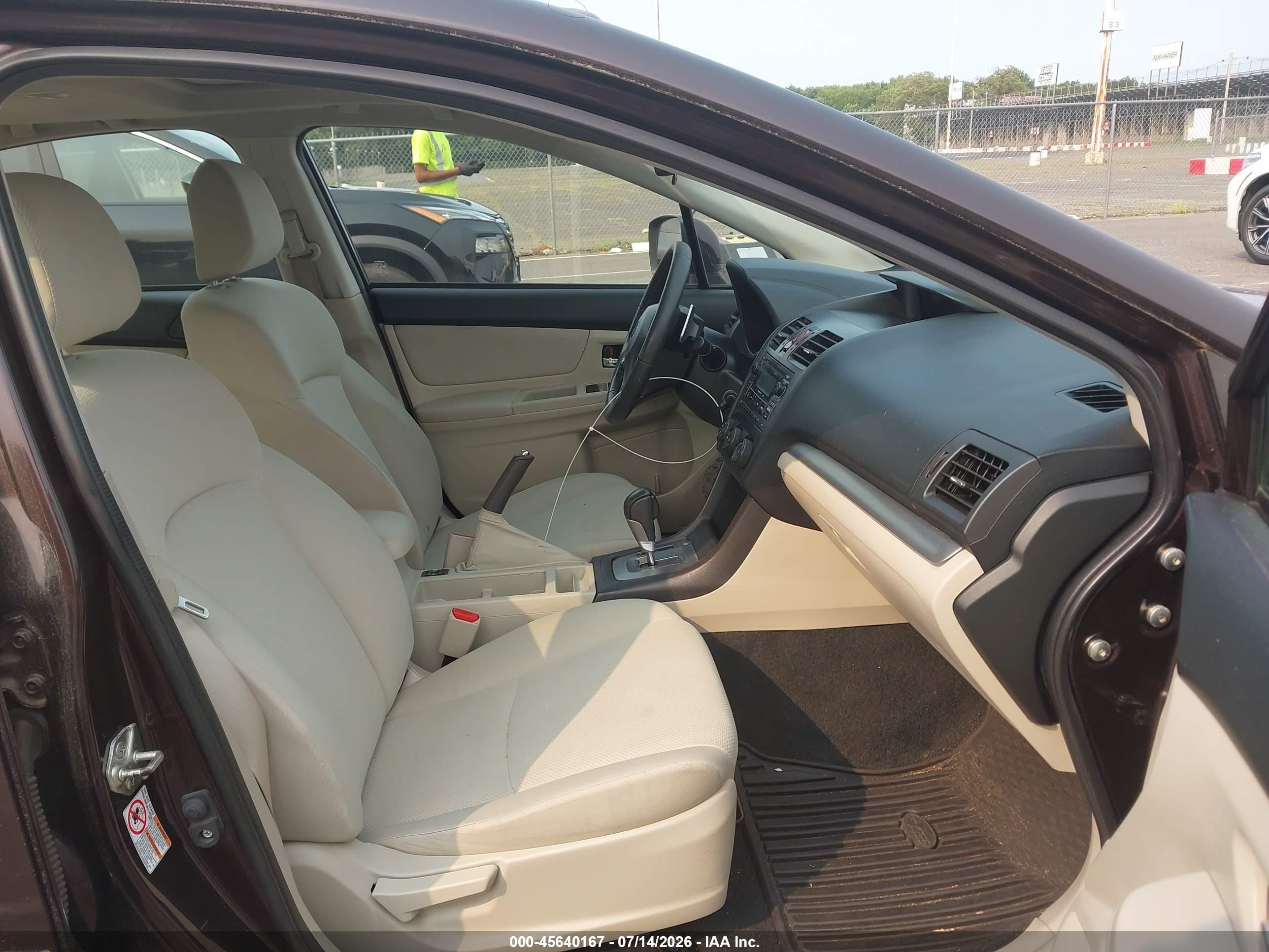 2013 Subaru Impreza 2.0i Premium Brown vin: JF1GJAD63DH011314