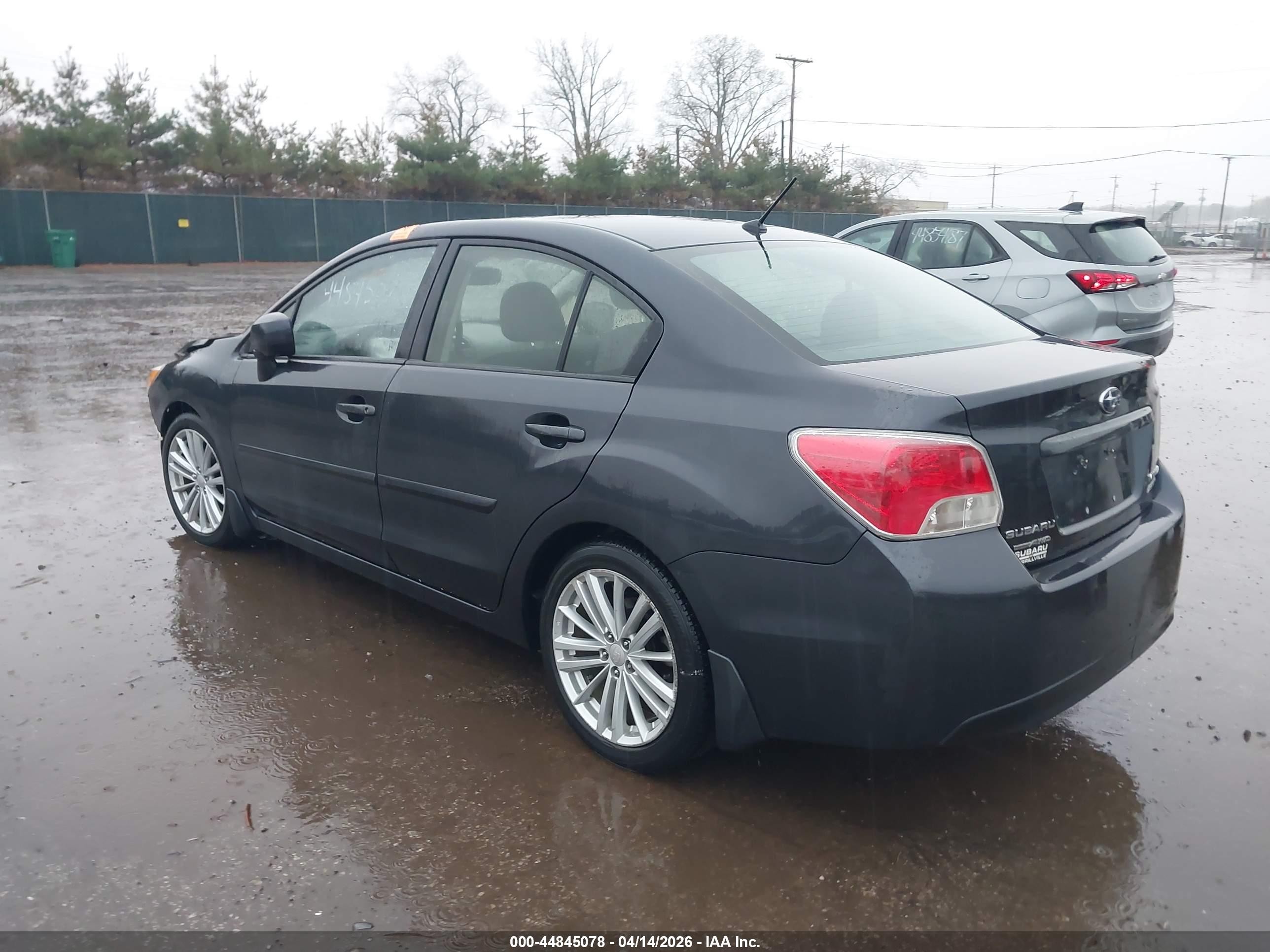 2013 Subaru Impreza 2.0i Premium Серый vin: JF1GJAD63DH035225