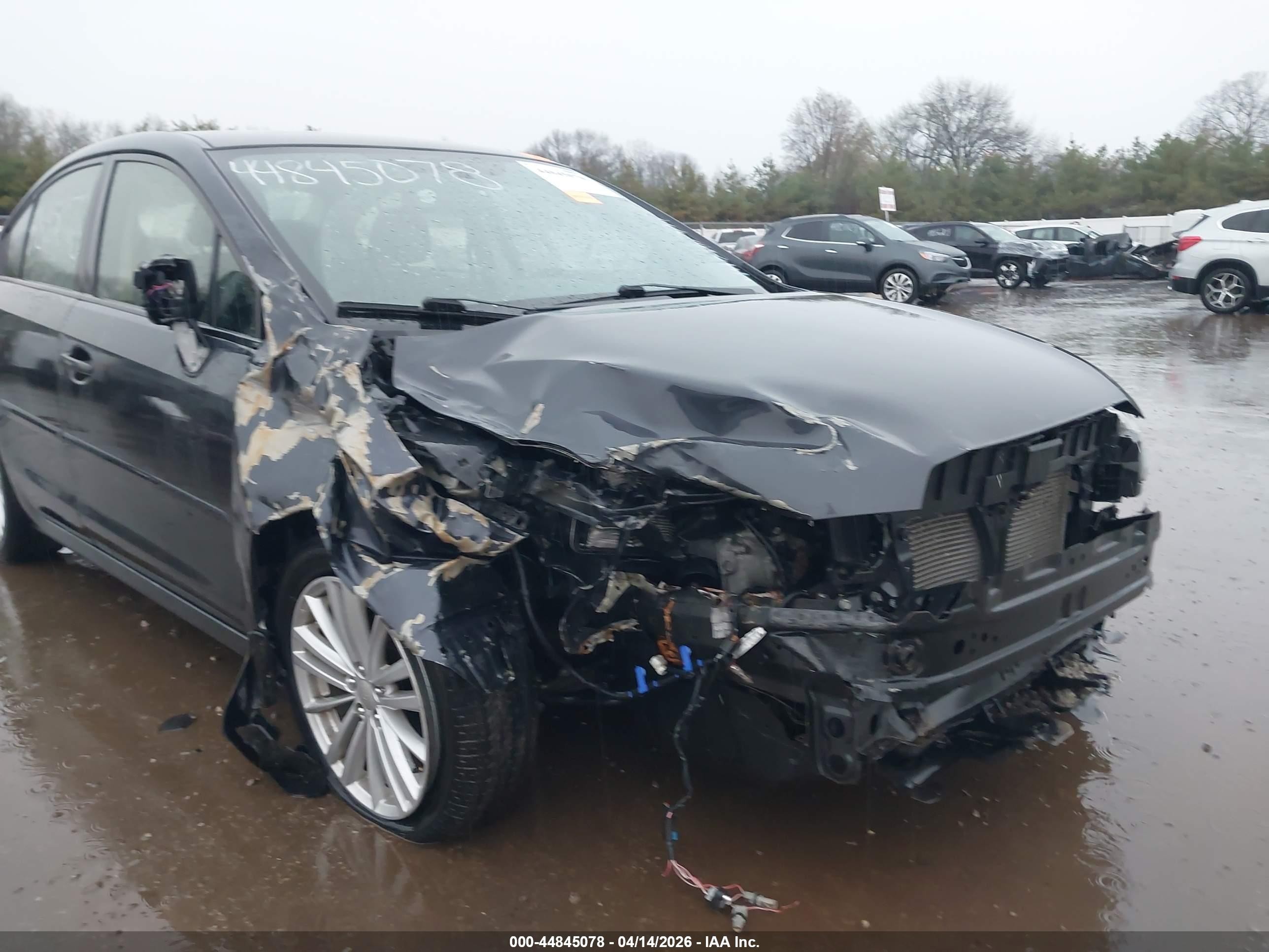 2013 Subaru Impreza 2.0i Premium Серый vin: JF1GJAD63DH035225