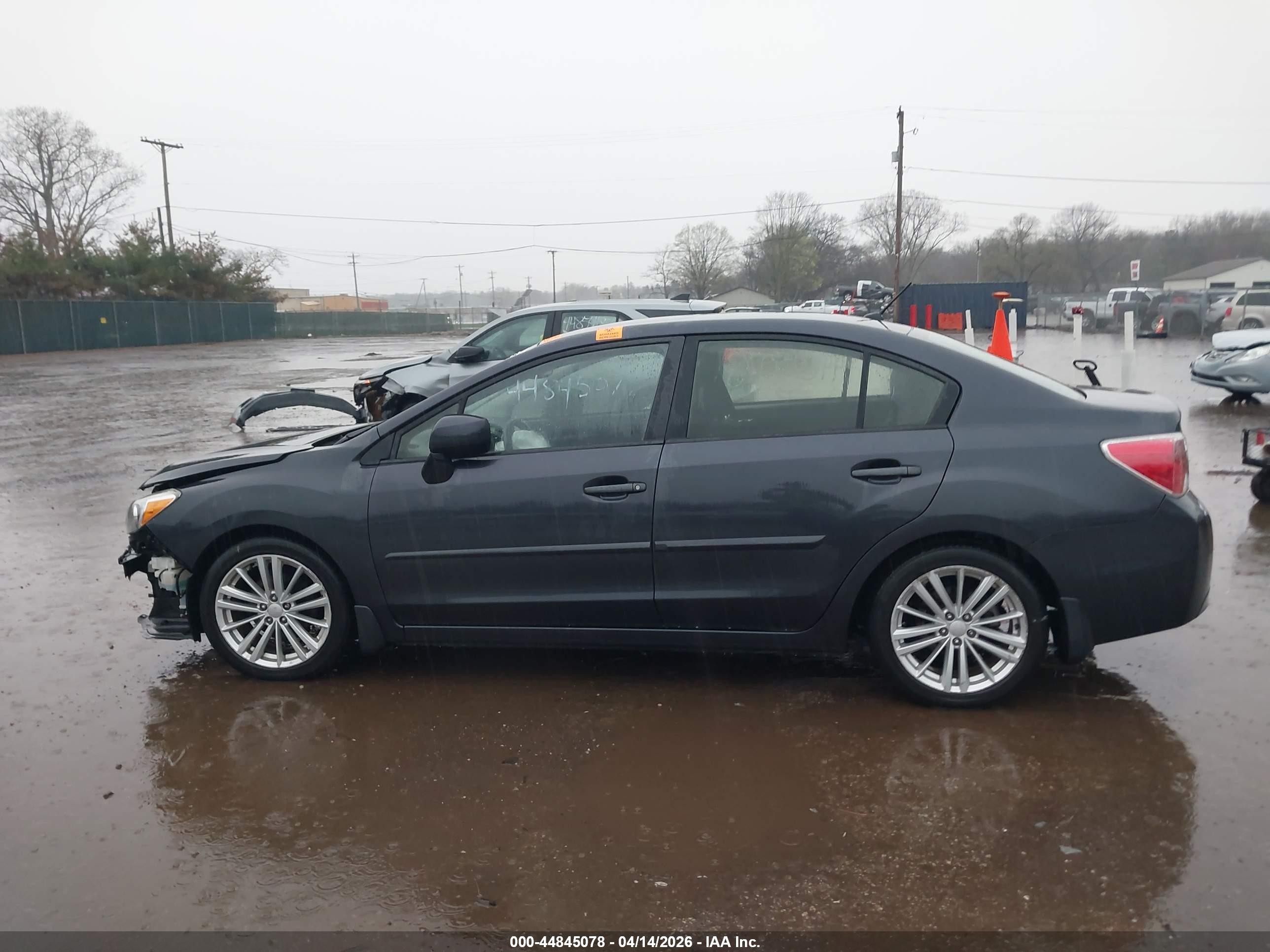 2013 Subaru Impreza 2.0i Premium Серый vin: JF1GJAD63DH035225