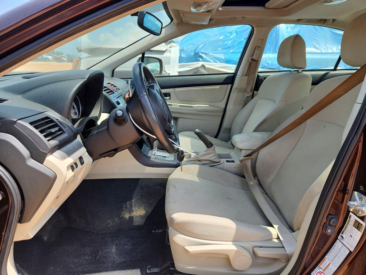 2012 Subaru Impreza Premium Фиолетовый vin: JF1GJAD65CH010065