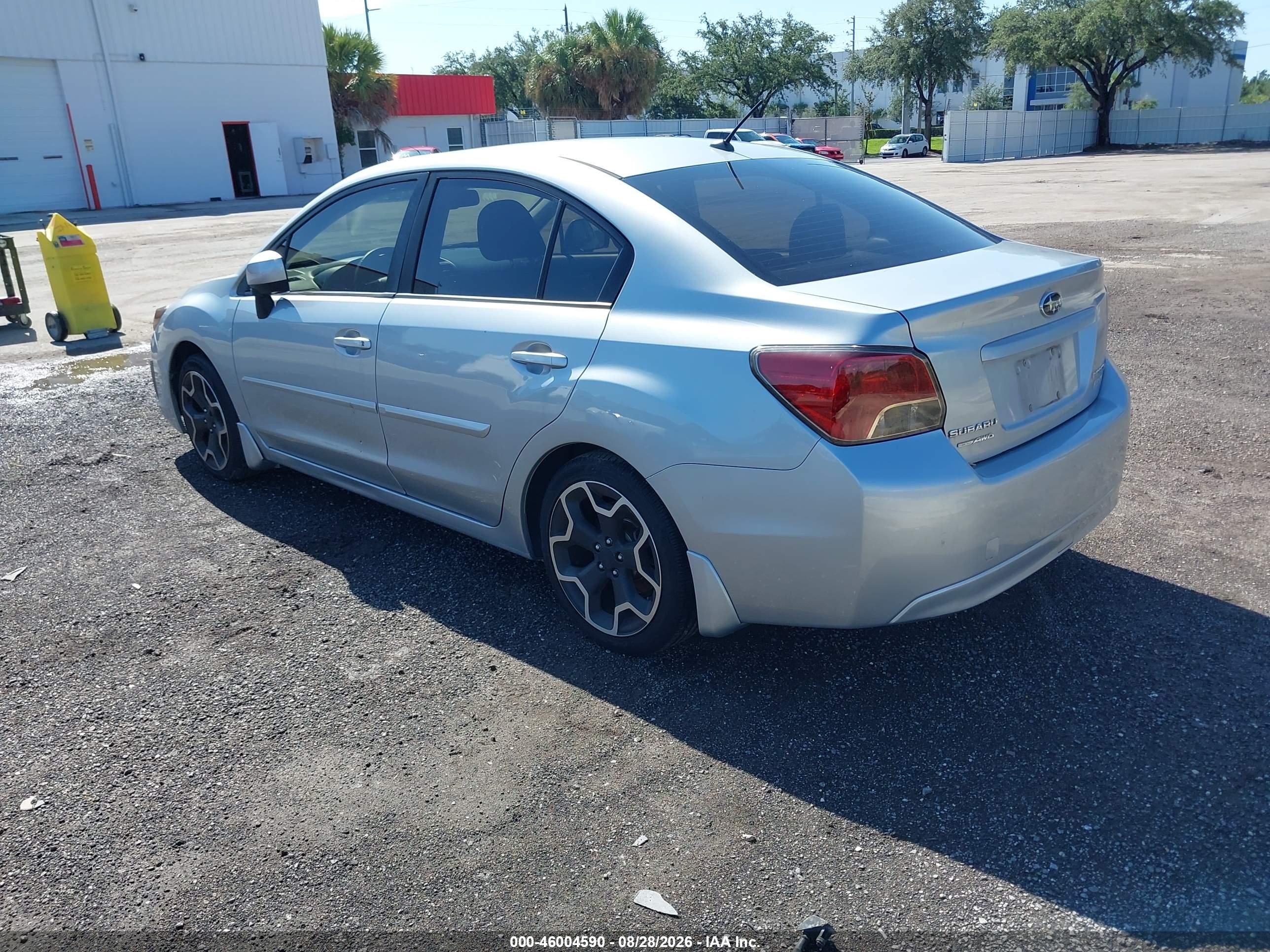 2013 Subaru Impreza 2.0i Premium Silver vin: JF1GJAD65DH005434