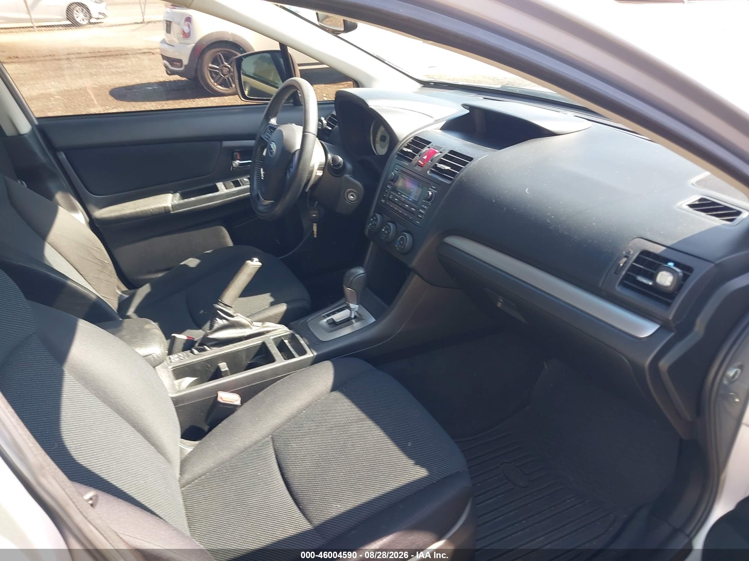 2013 Subaru Impreza 2.0i Premium Silver vin: JF1GJAD65DH005434