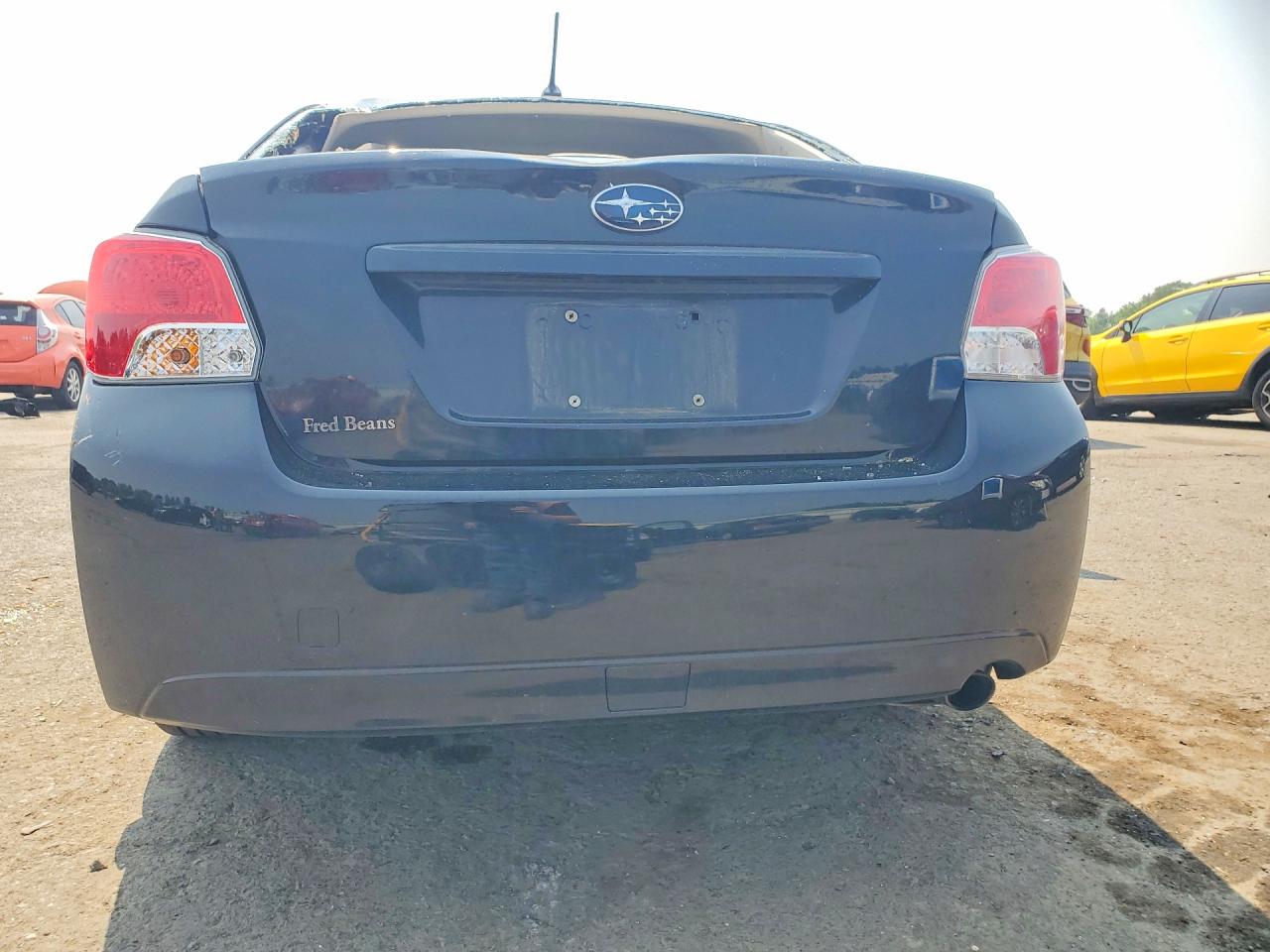 2012 Subaru Impreza Premium Black vin: JF1GJAD66CH004825