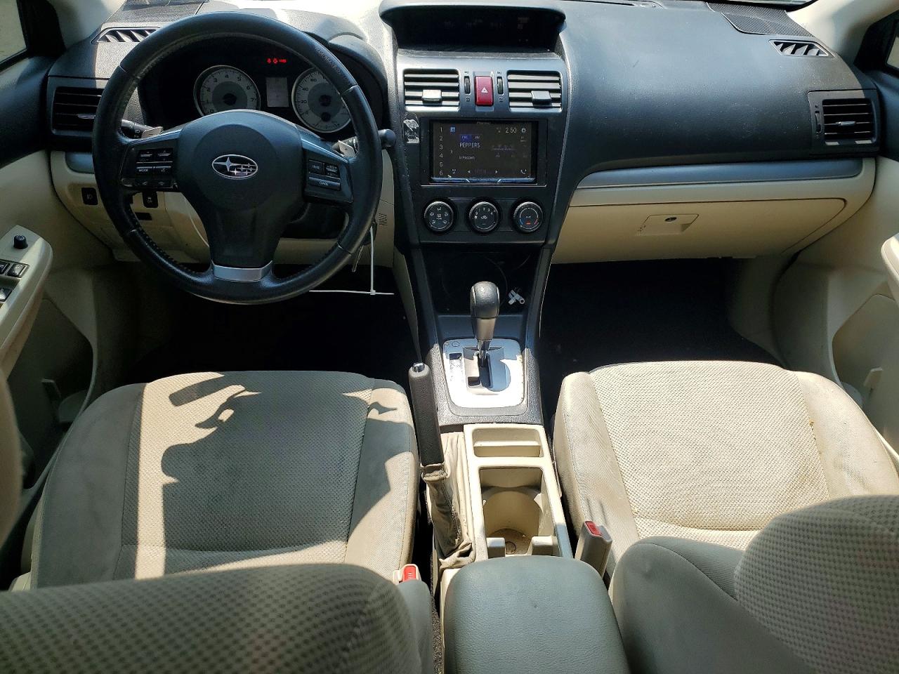 2012 Subaru Impreza Premium Black vin: JF1GJAD66CH004825
