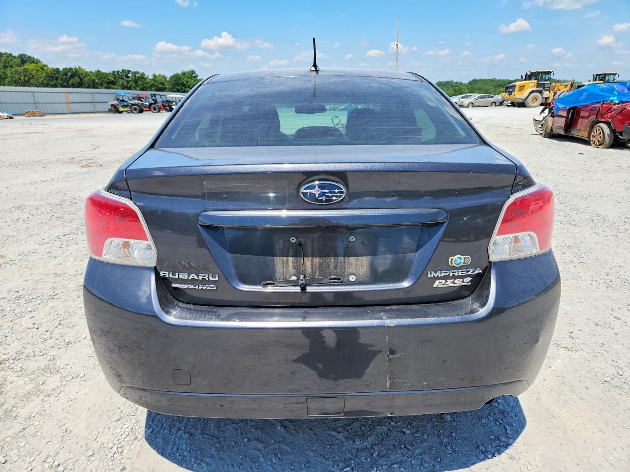 2012 Subaru Impreza Premium Black vin: JF1GJAD66CH016862