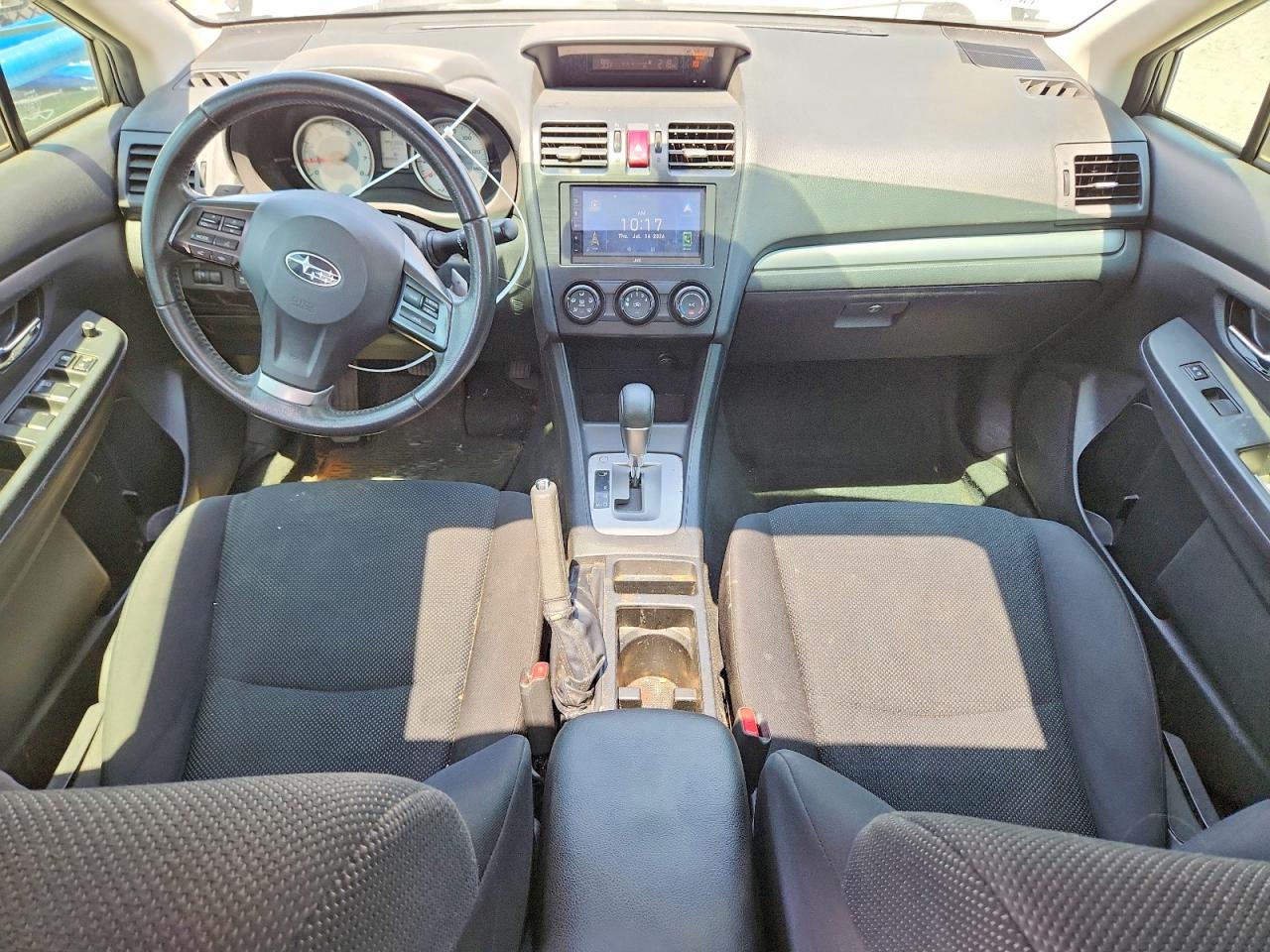 2012 Subaru Impreza Premium Black vin: JF1GJAD66CH016862